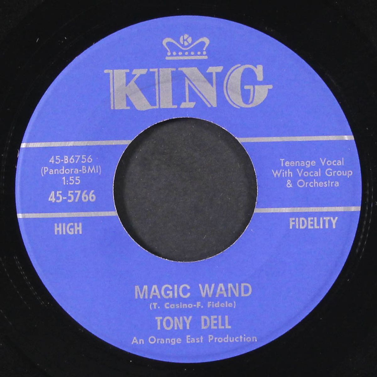 magic wand / my girl by TONY DELL