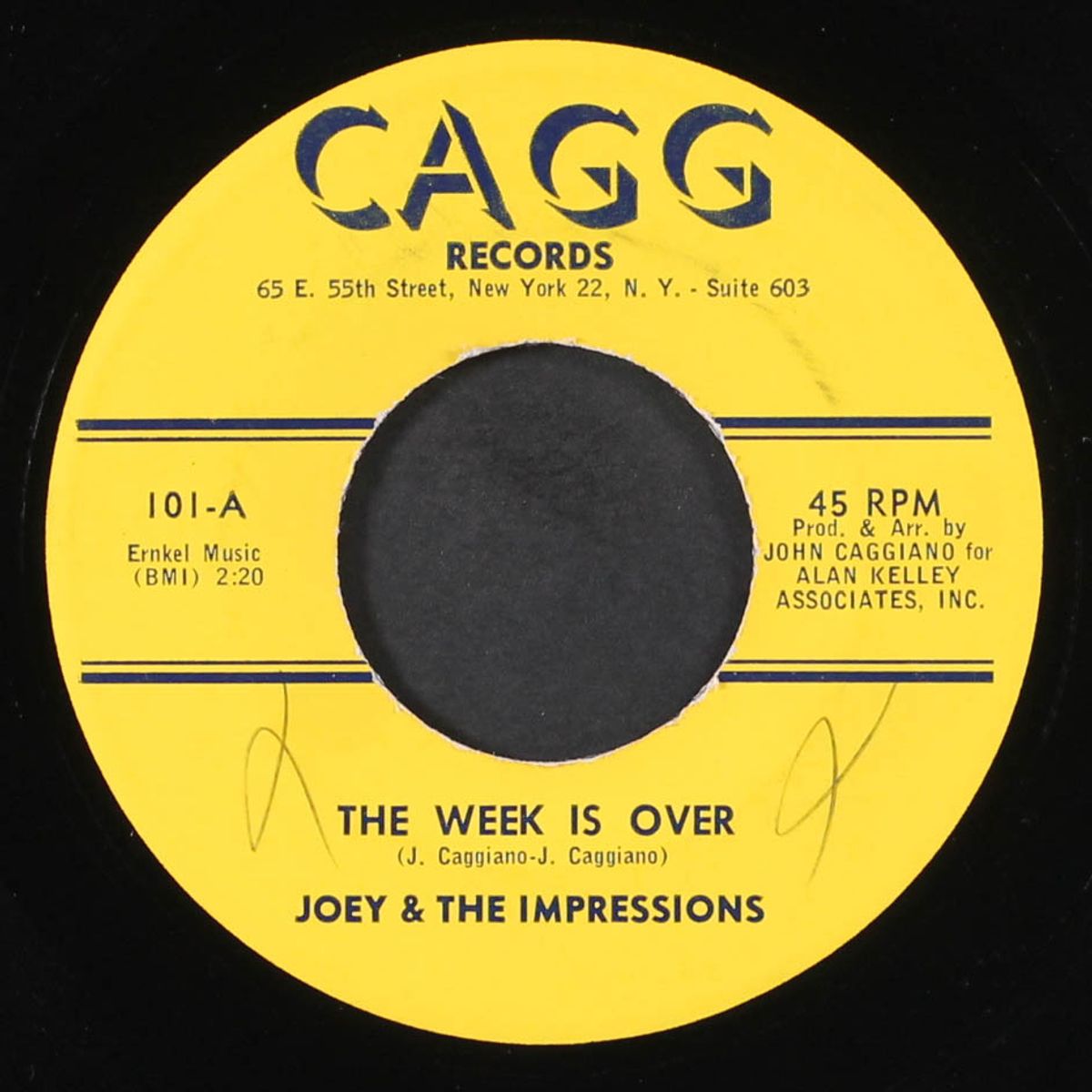 the week is over / lonesome teenager by JOEY & IMPRESSIONS