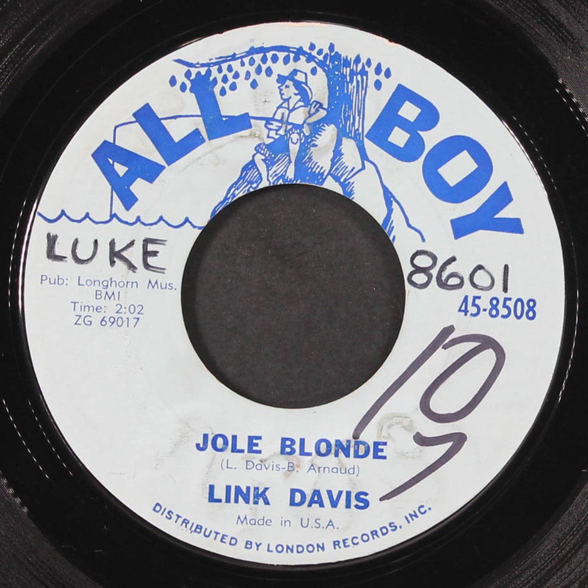 jole blonde / guy from big mamou by LINK DAVIS
