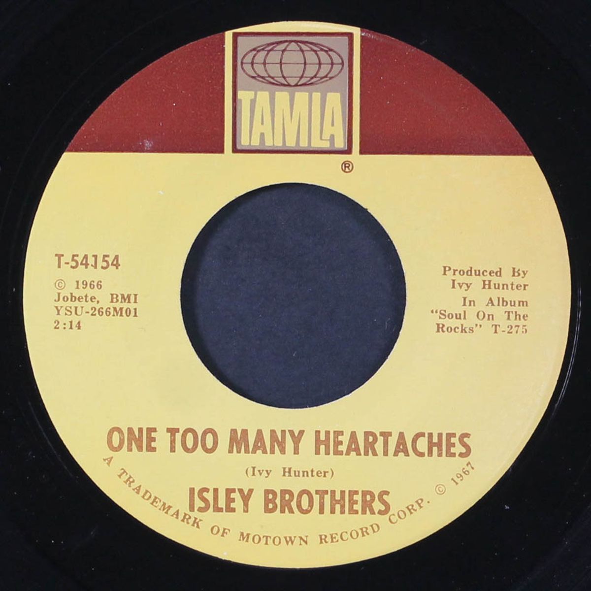 that's the way love is / one too many heartaches by ISLEY BROTHERS