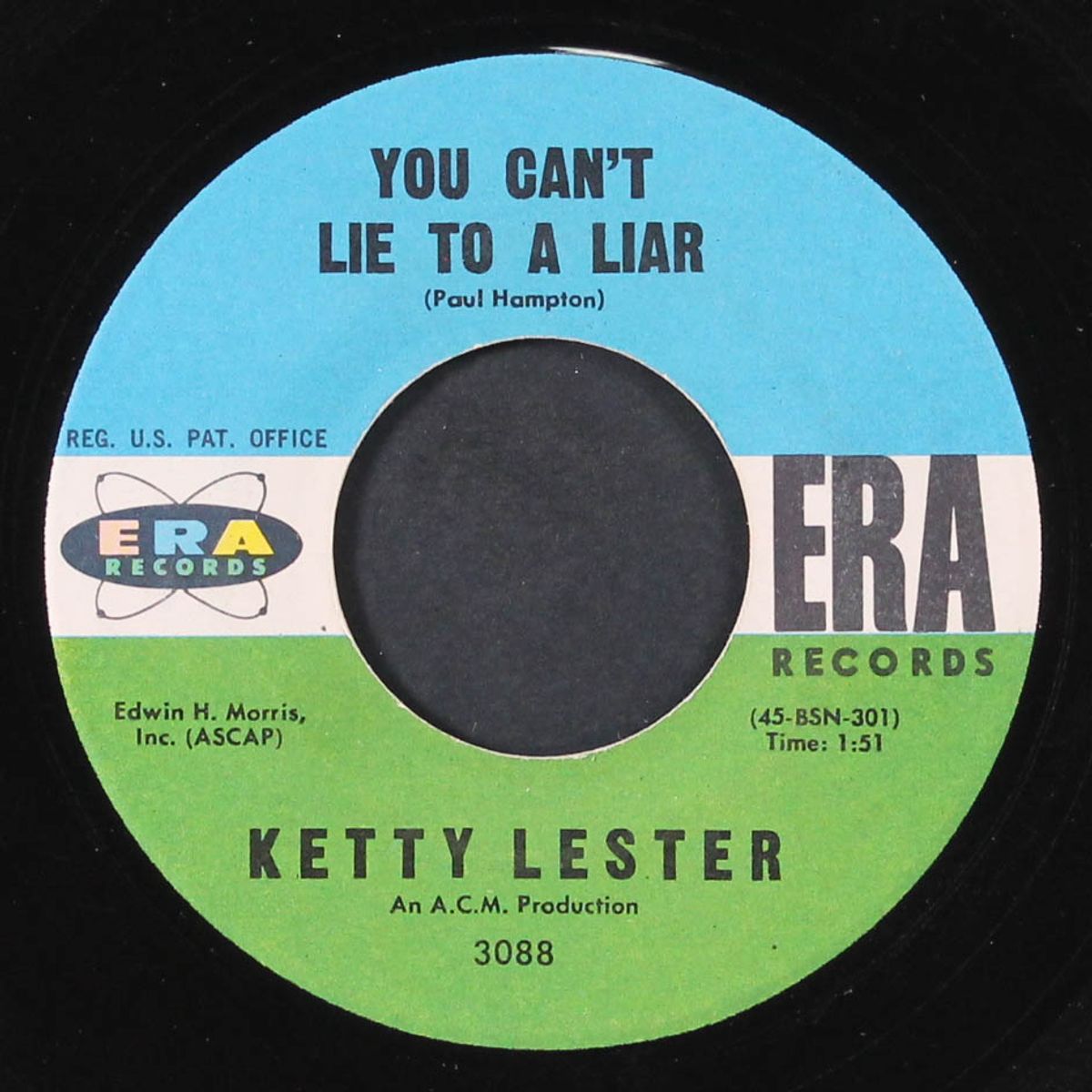 you can't lie to a liar / river of salt by KETTY LESTER