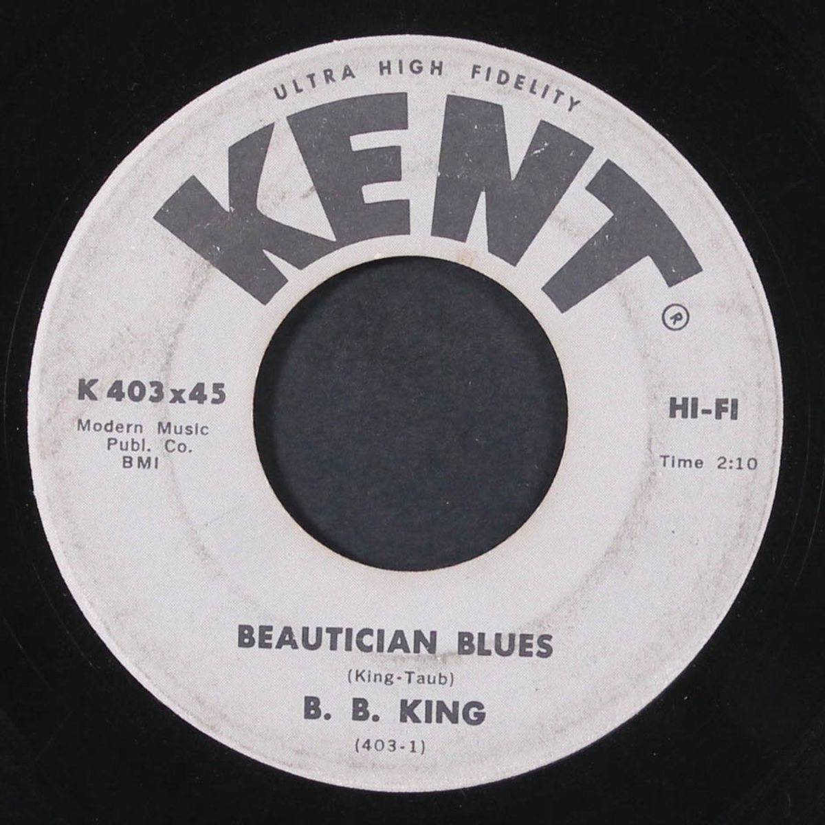beautician blues / i can hear my name by B.B. KING