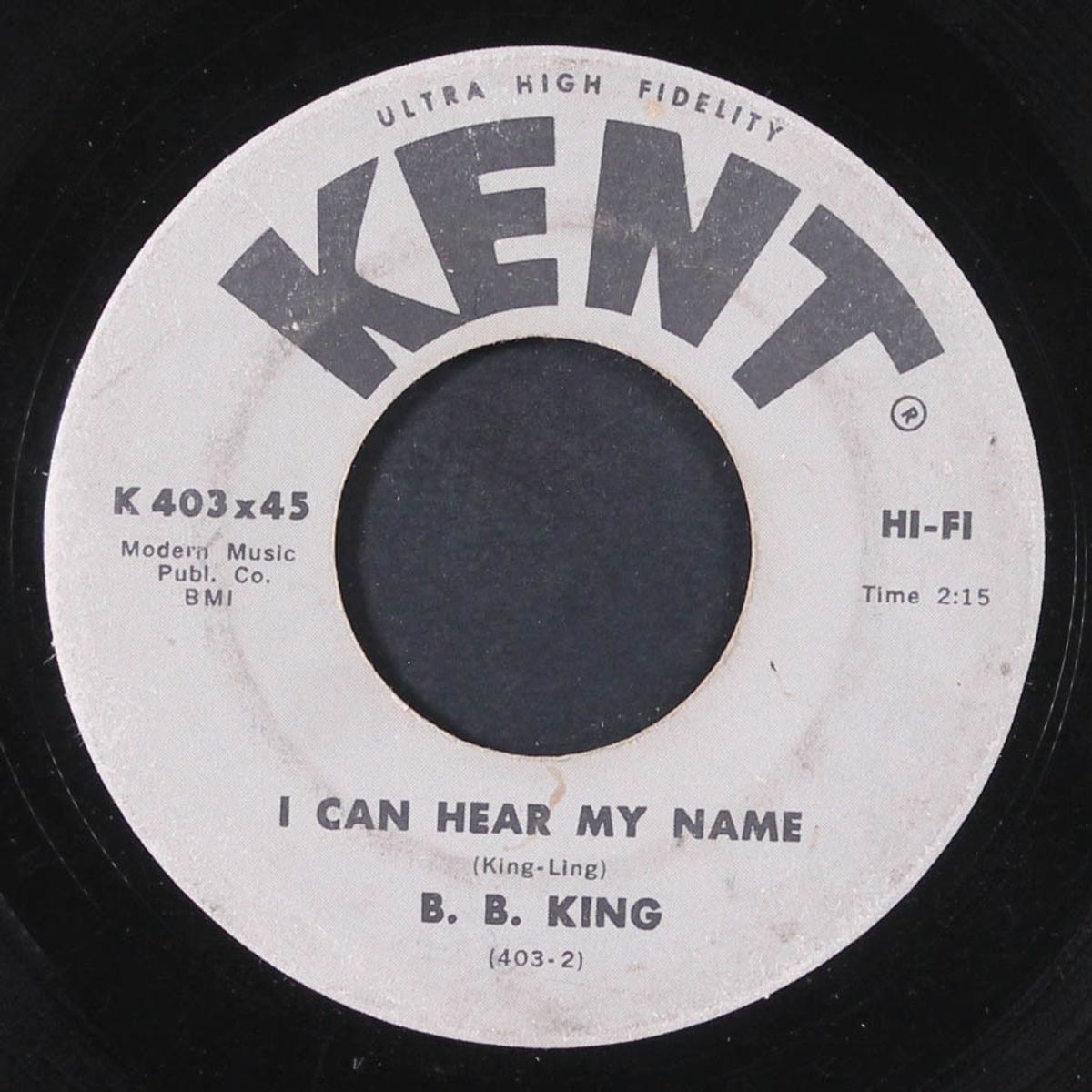 beautician blues / i can hear my name by B.B. KING