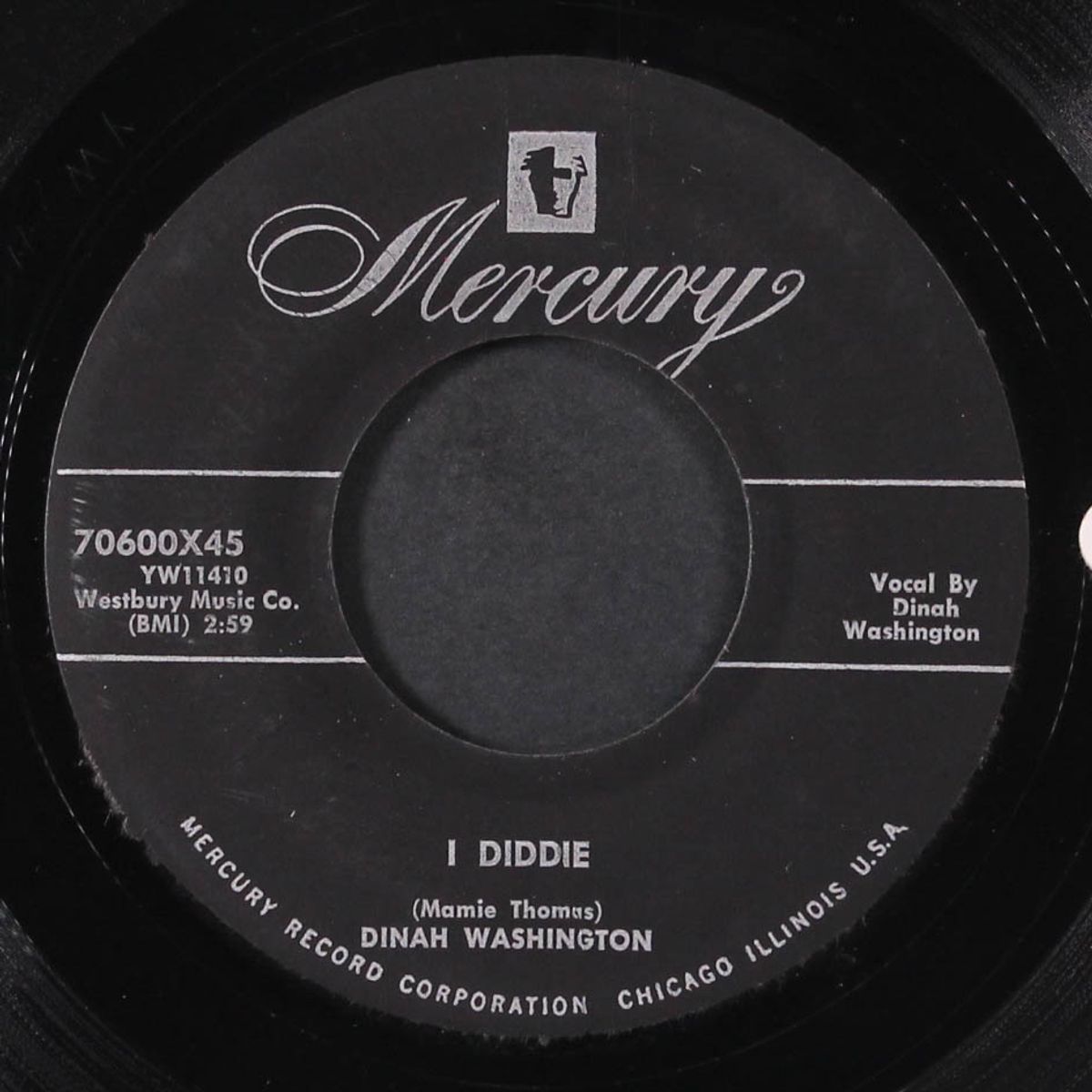 if it's the last thing i do / i diddie by DINAH WASHINGTON