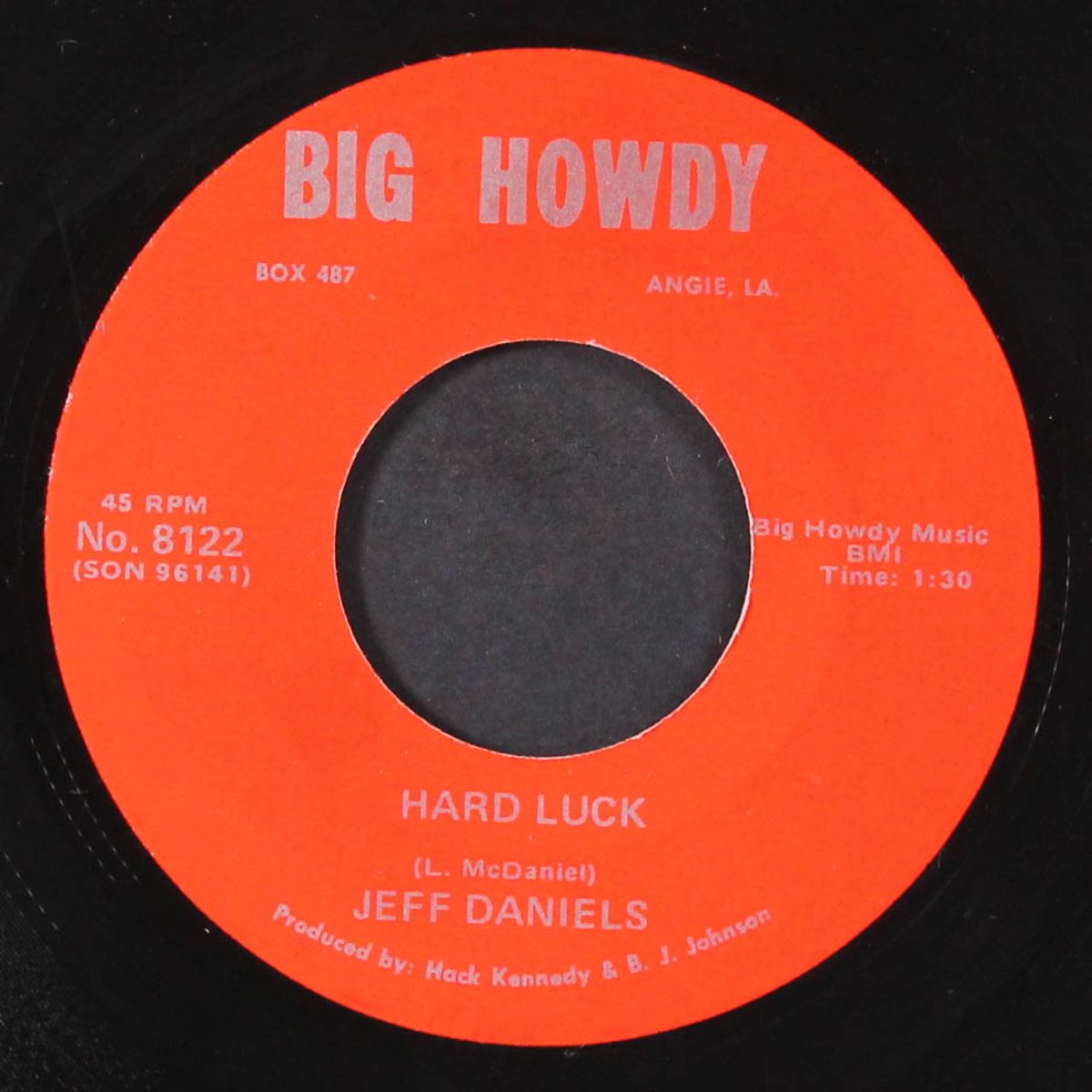 hard luck / johnny's by JEFF DANIELS