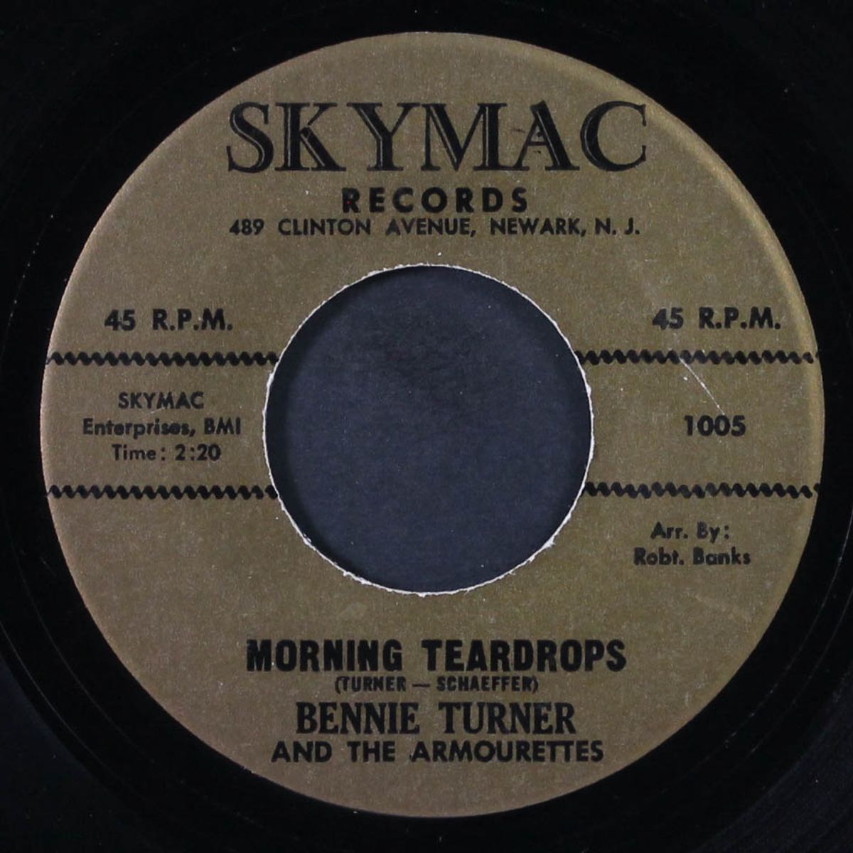 i want to know / morning teardrops by BENNIE TURNER & ARMOURETTES