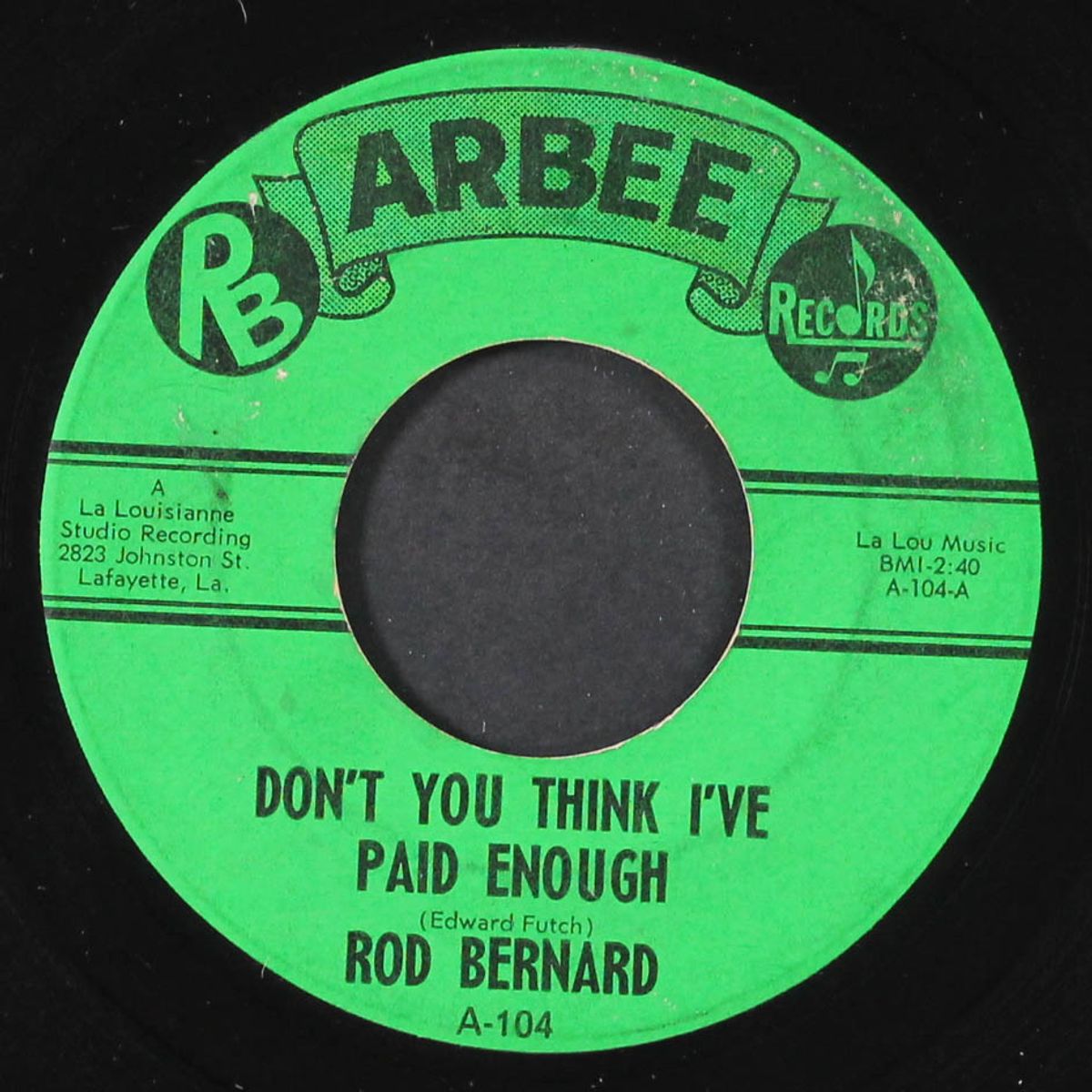 gimmie back my cadillac by ROD BERNARD
