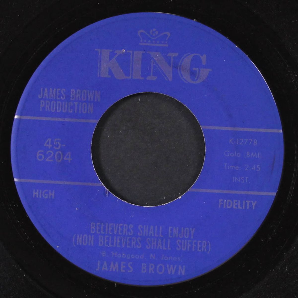 tit for tat / believers shall enjoy by JAMES BROWN