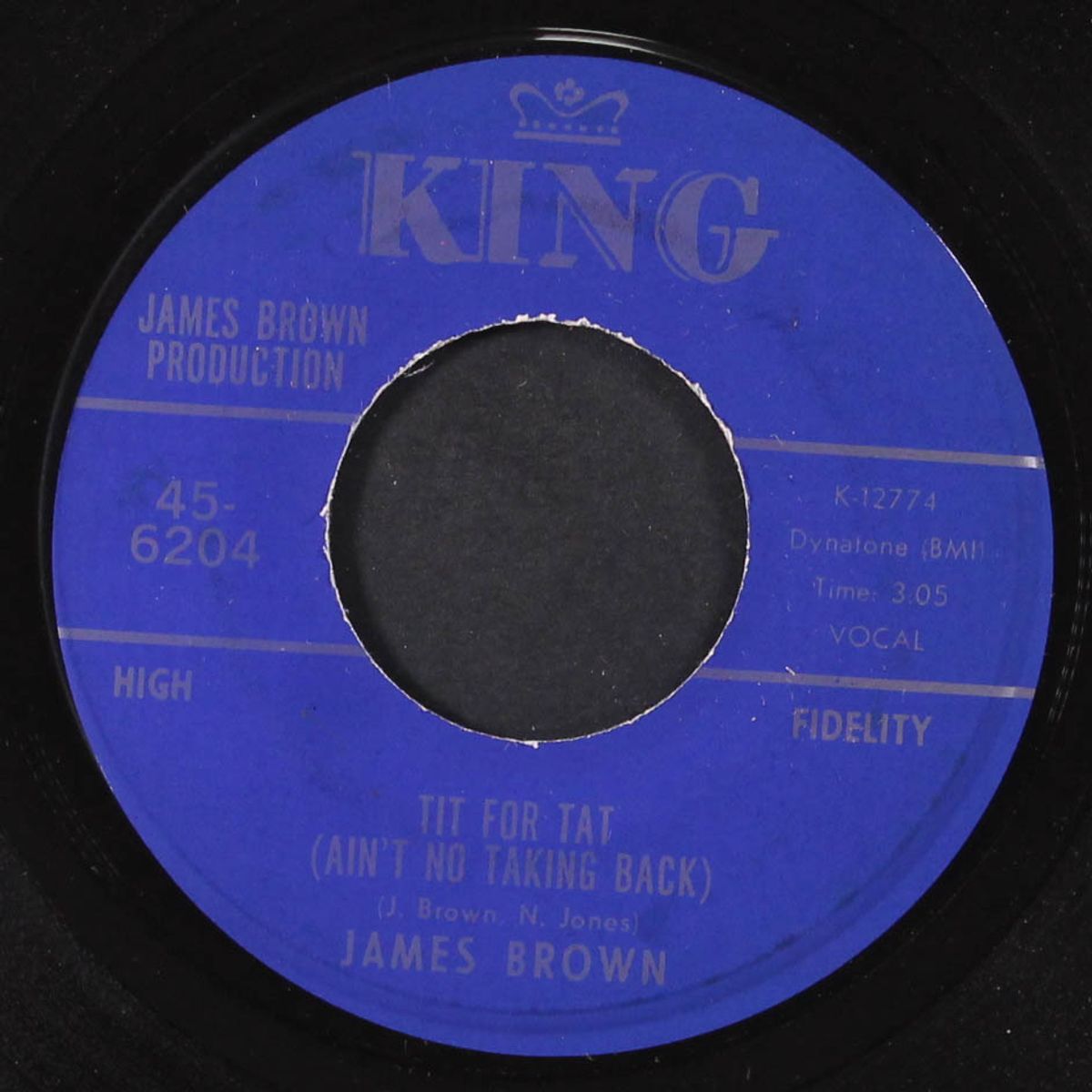 tit for tat / believers shall enjoy by JAMES BROWN