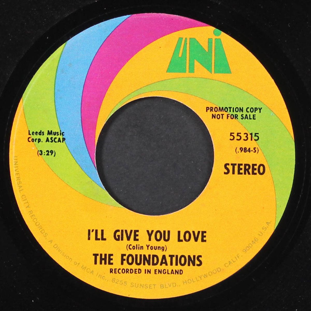 stoney ground / i'll give you love by FOUNDATIONS