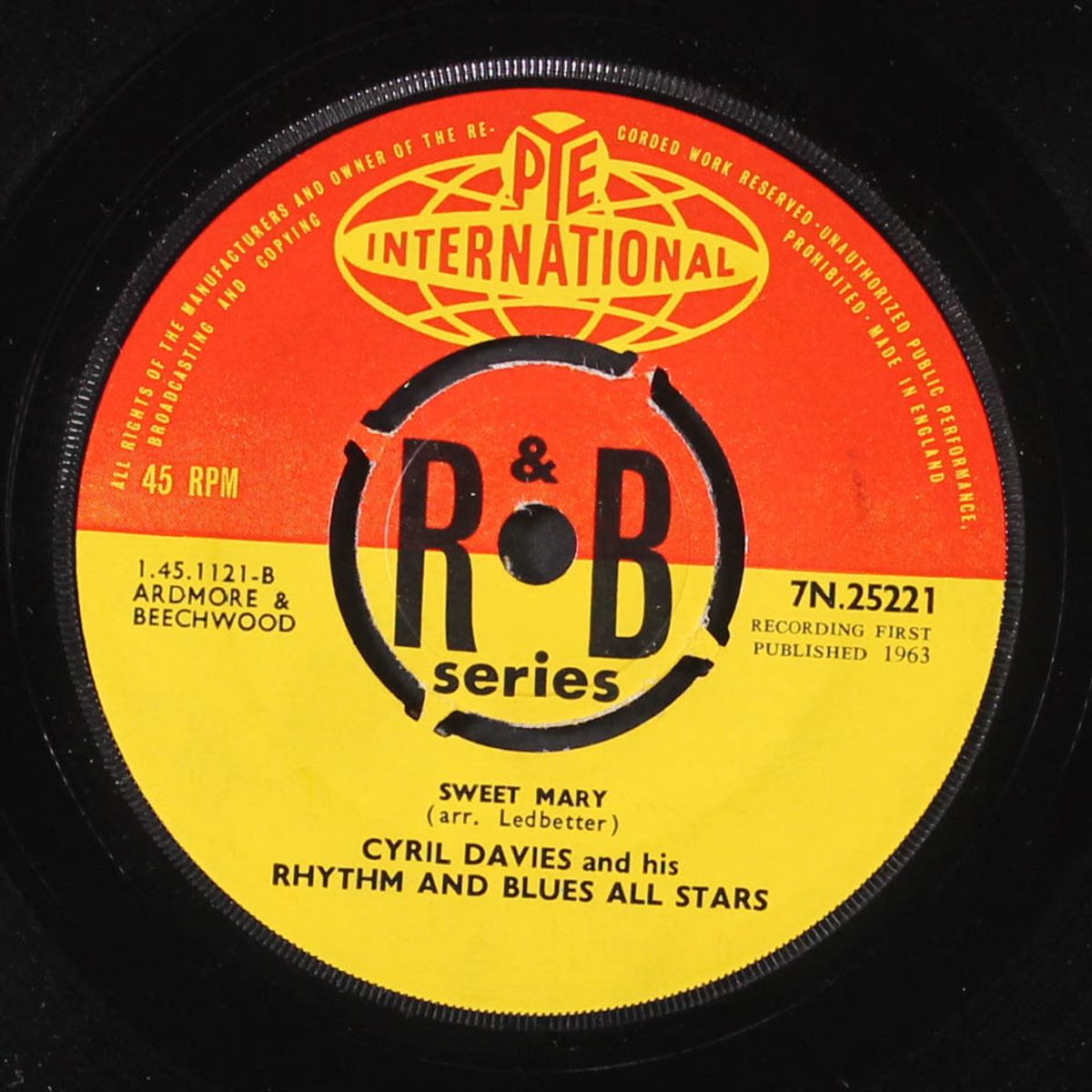 preachin' the blues / sweet mary by CYRIL DAVIES