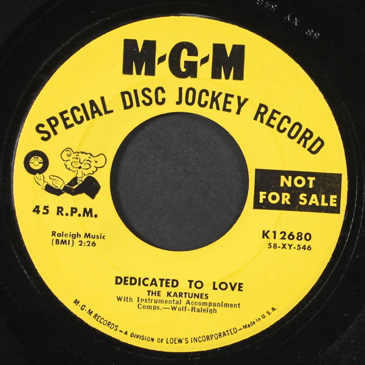 dedicated to love / willie the weeper by KARTUNES