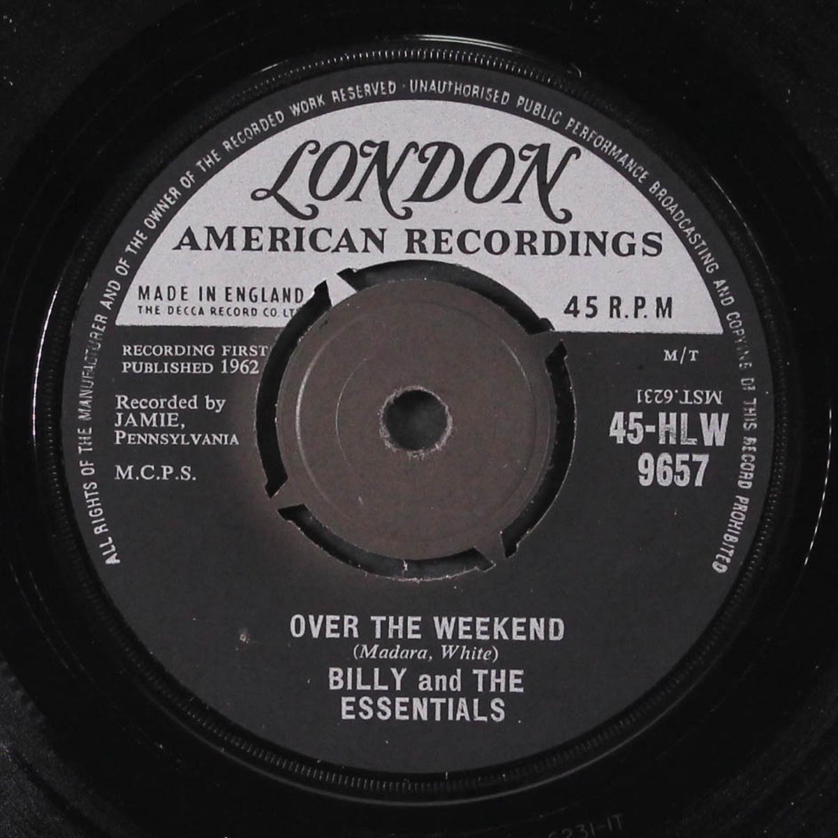 maybe you'll be there / over the weekend by BILLY & ESSENTIALS