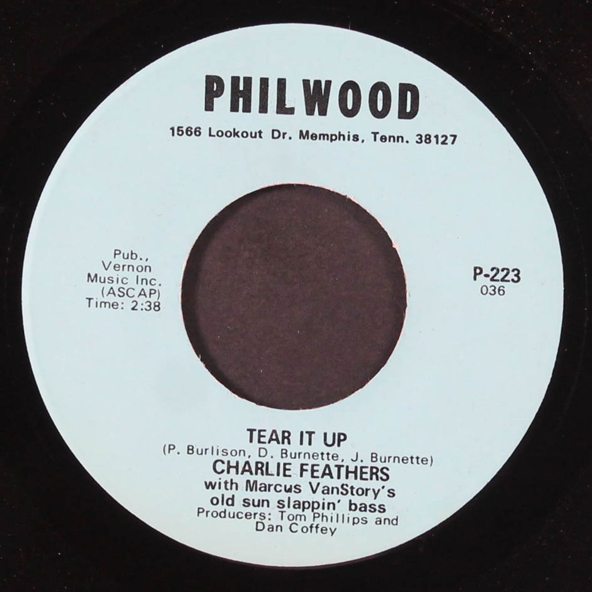 tear it up / stutterin' cindy by CHARLIE FEATHERS