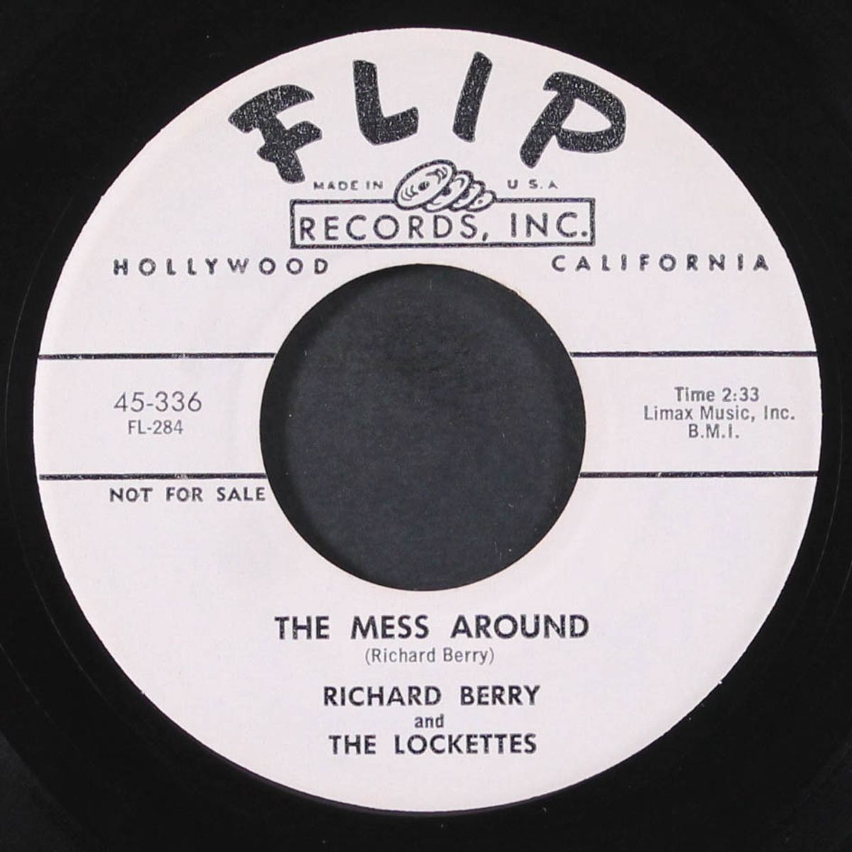 heaven on wheels / the mess around by RICHARD BERRY & LOCKETTES