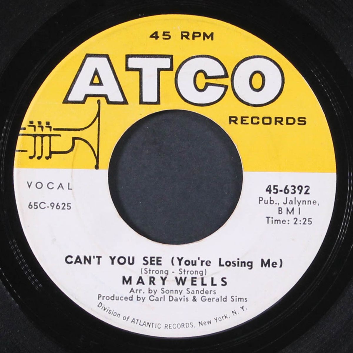can't you see / dear lover by MARY WELLS