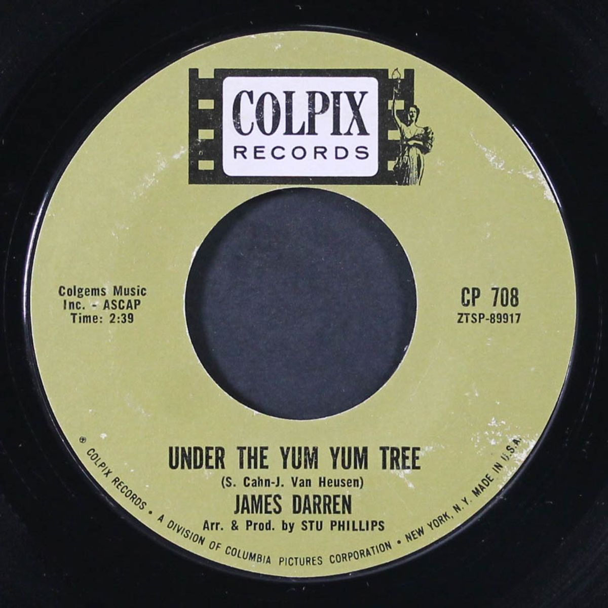 under the yum yum tree by JAMES DARREN