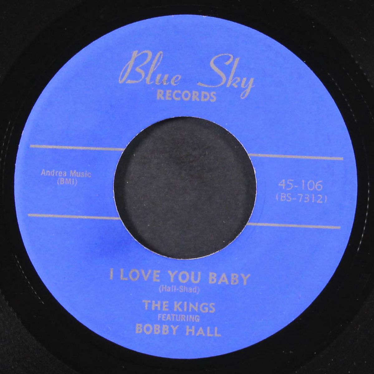 why oh why / i love you baby by BOBBY HALL & KINGS
