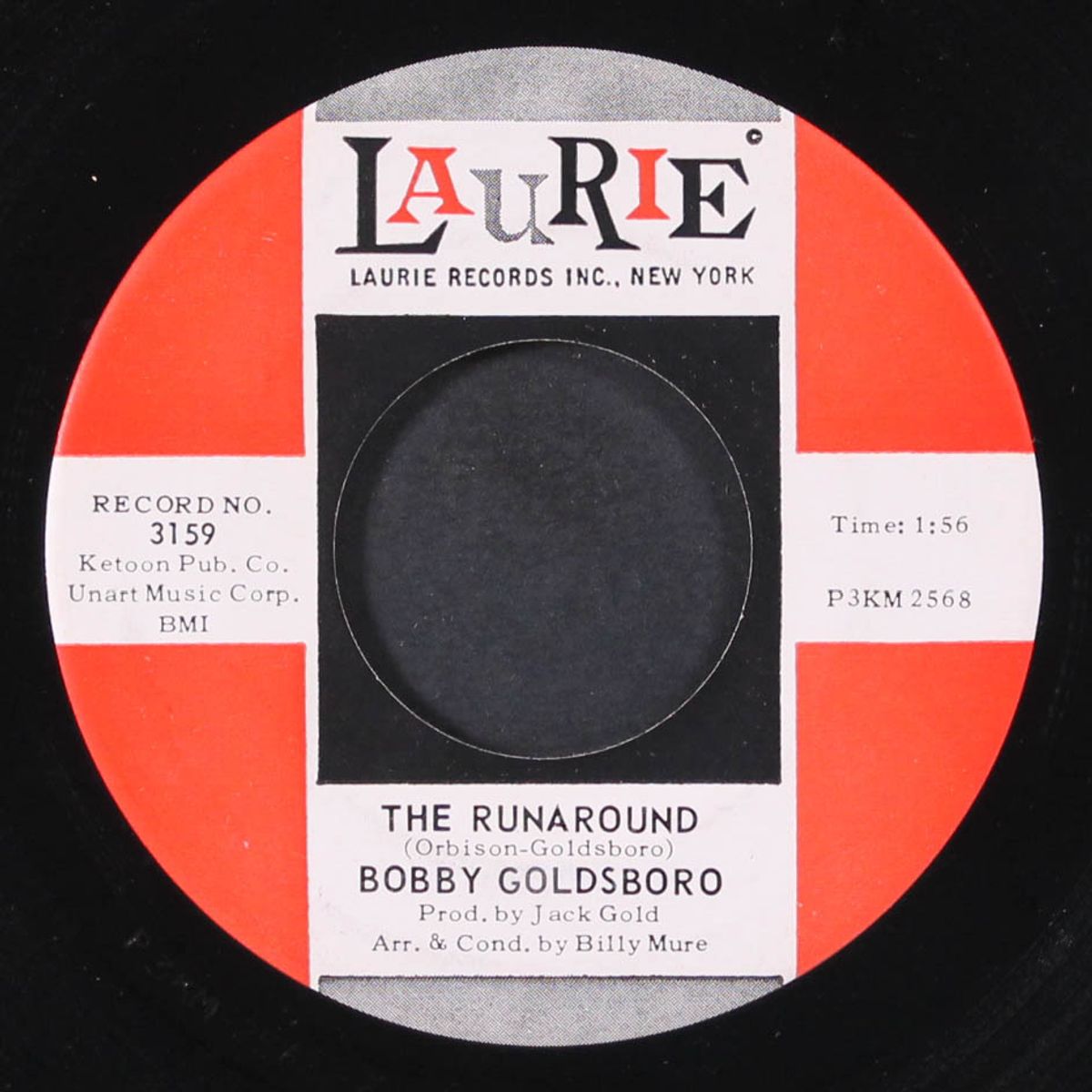 the runaround / the letter by BOBBY GOLDSBORO