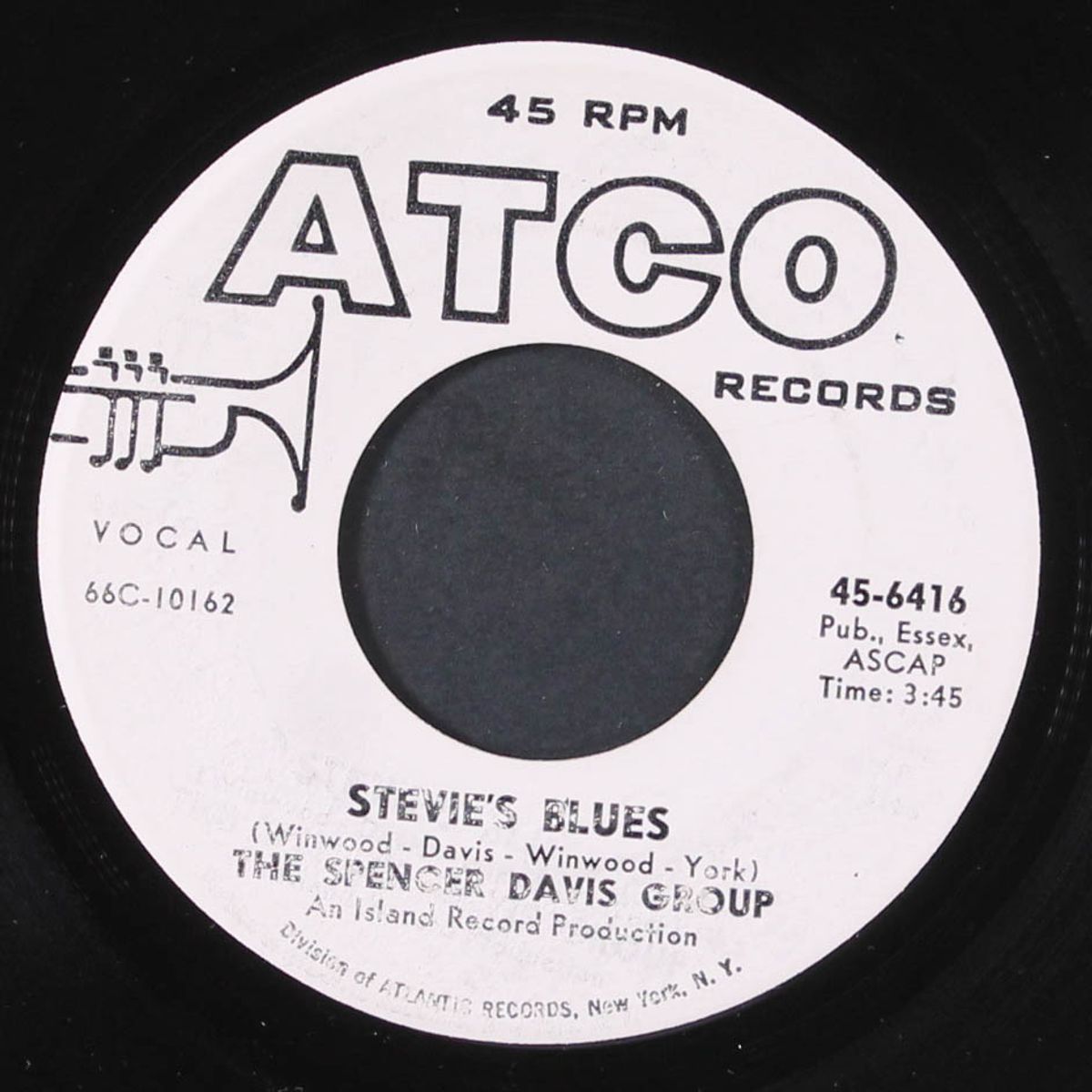 somebody help me / stevie's blues by SPENCER DAVIS GROUP
