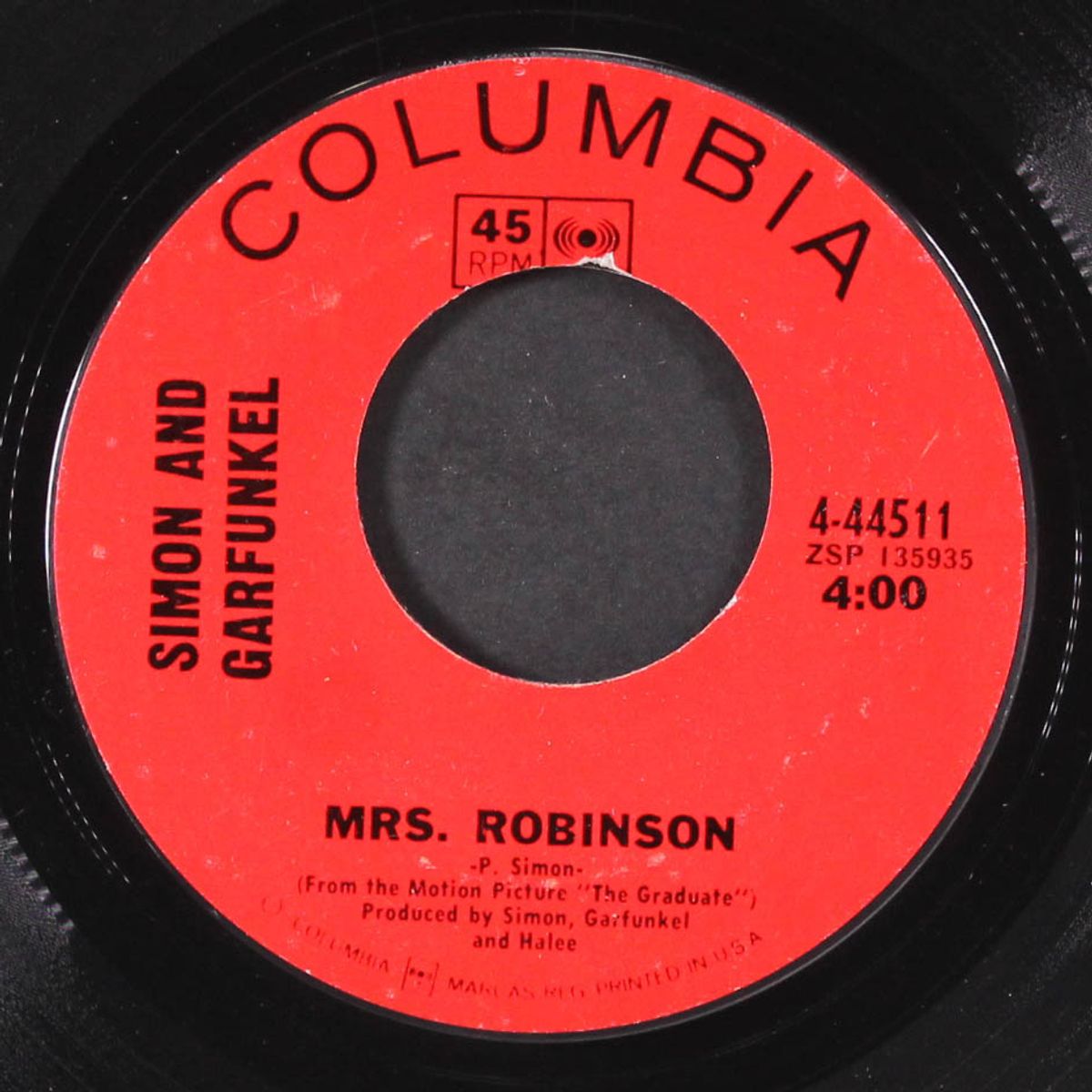 mrs. robinson / old friends/bookends by SIMON & GARFUNKEL