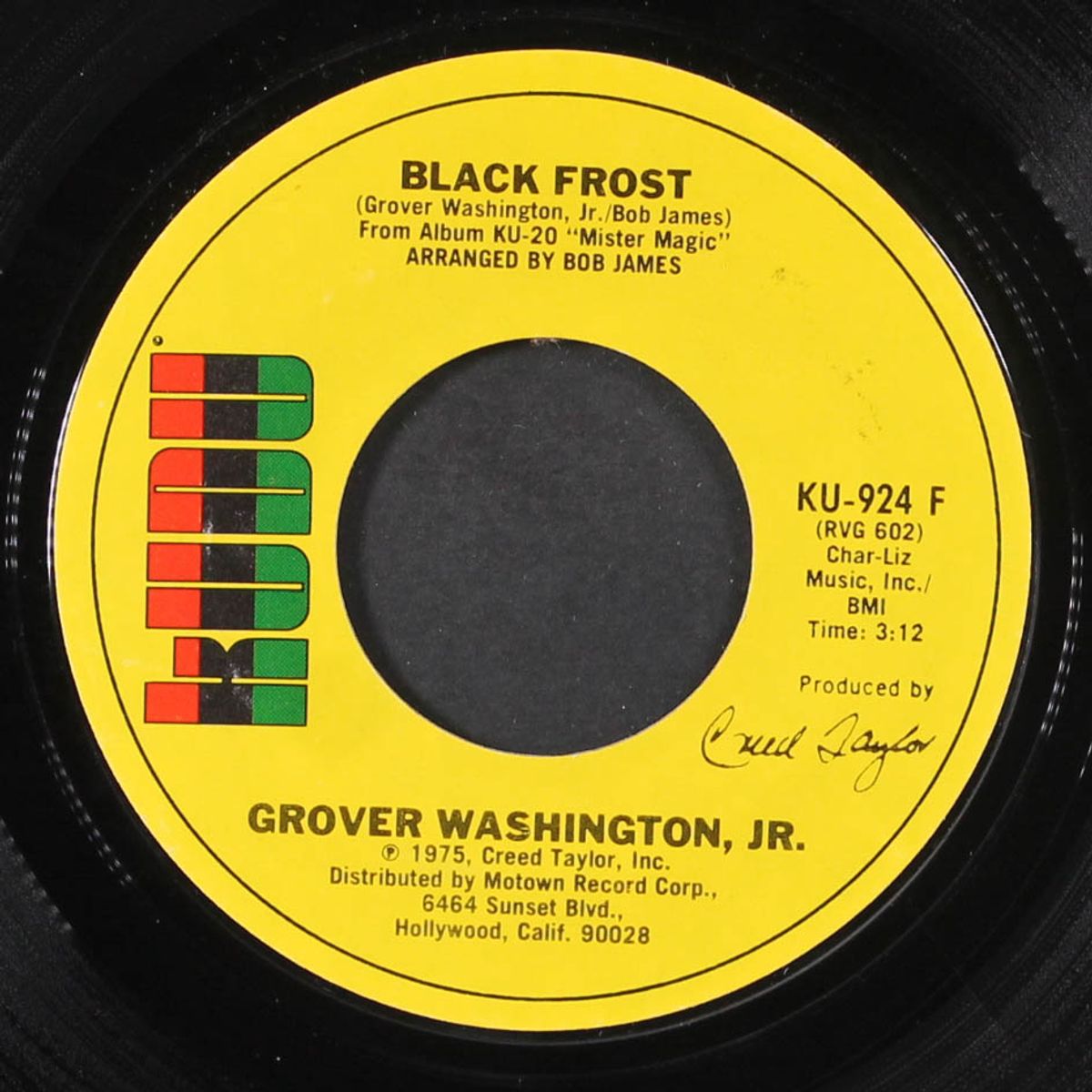 mister magic / black frost by GROVER WASHINGTON, JR.