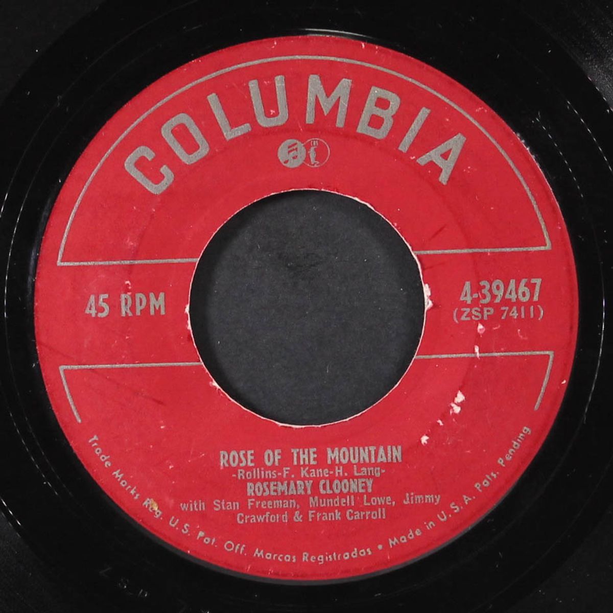 come on-a my house / rose of the mountain by ROSEMARY CLOONEY