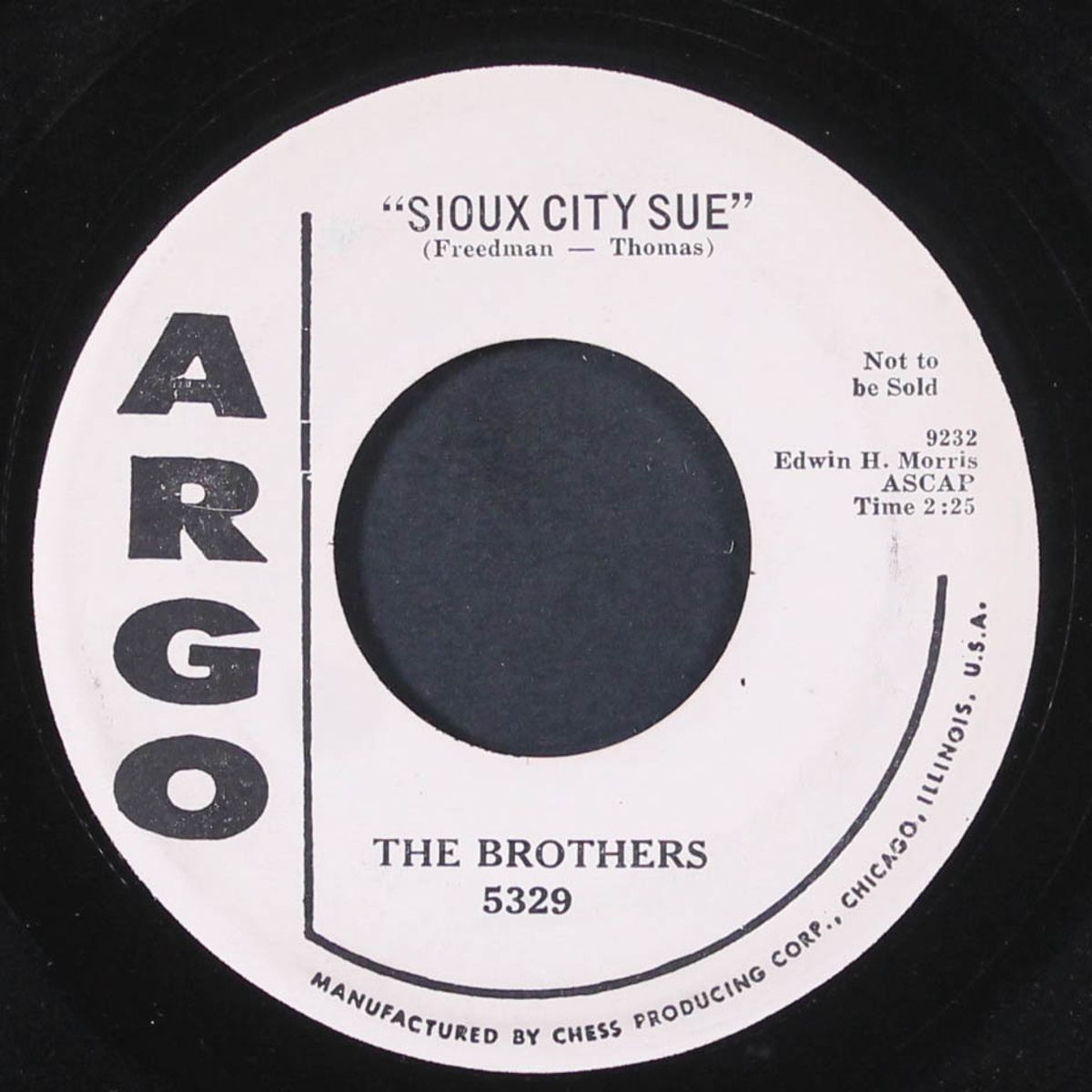 sioux city sue / deep sleep by BROTHERS