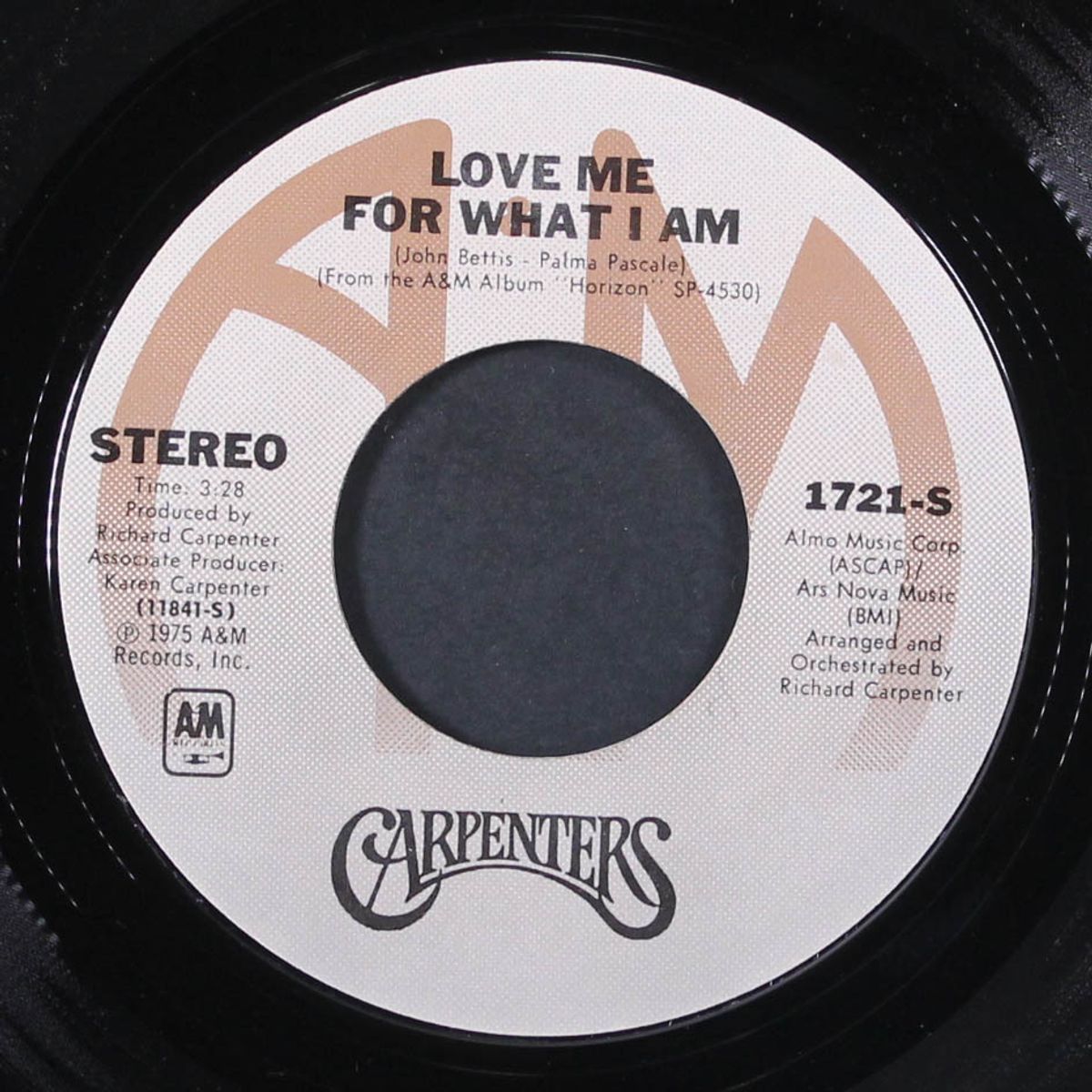 solitaire / love me for what i am by CARPENTERS