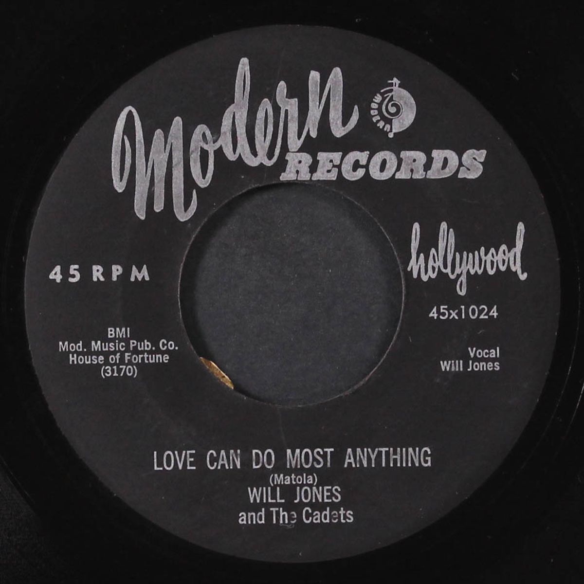hands across the table / love can do most anything by WILL JONES & CADETS