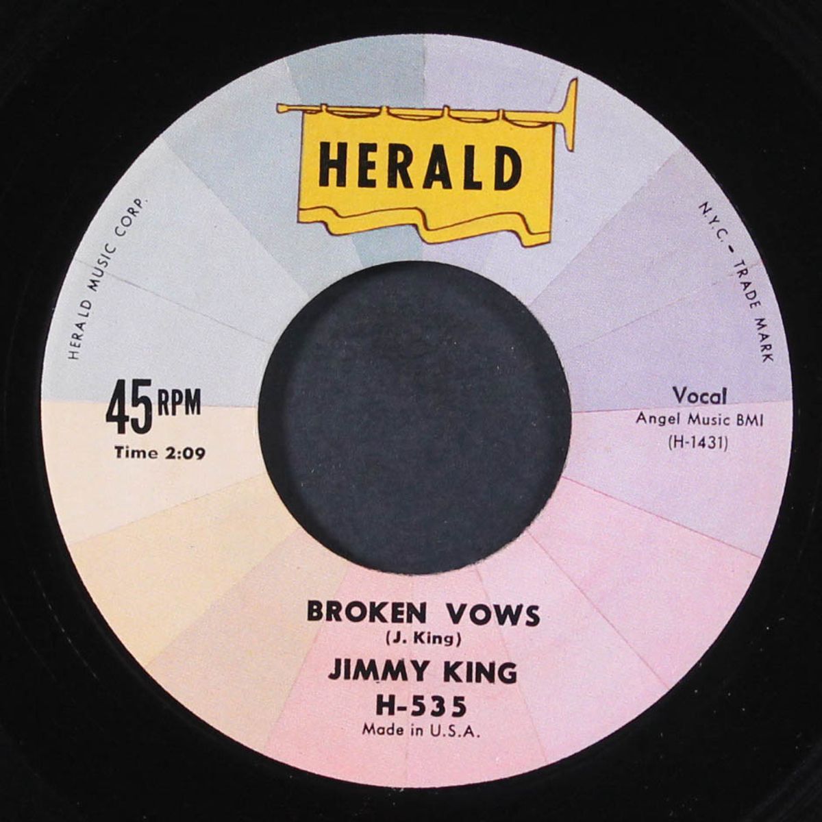 knockin' on your door / broken vows by JIMMY KING