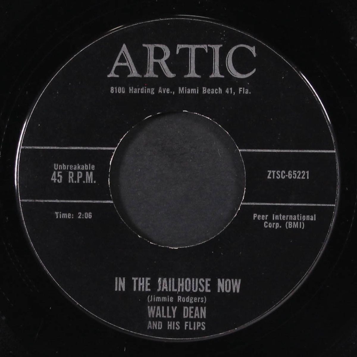 drinkin' wine, spo-dee-o-dee / in the jailhouse now by WALLY DEAN