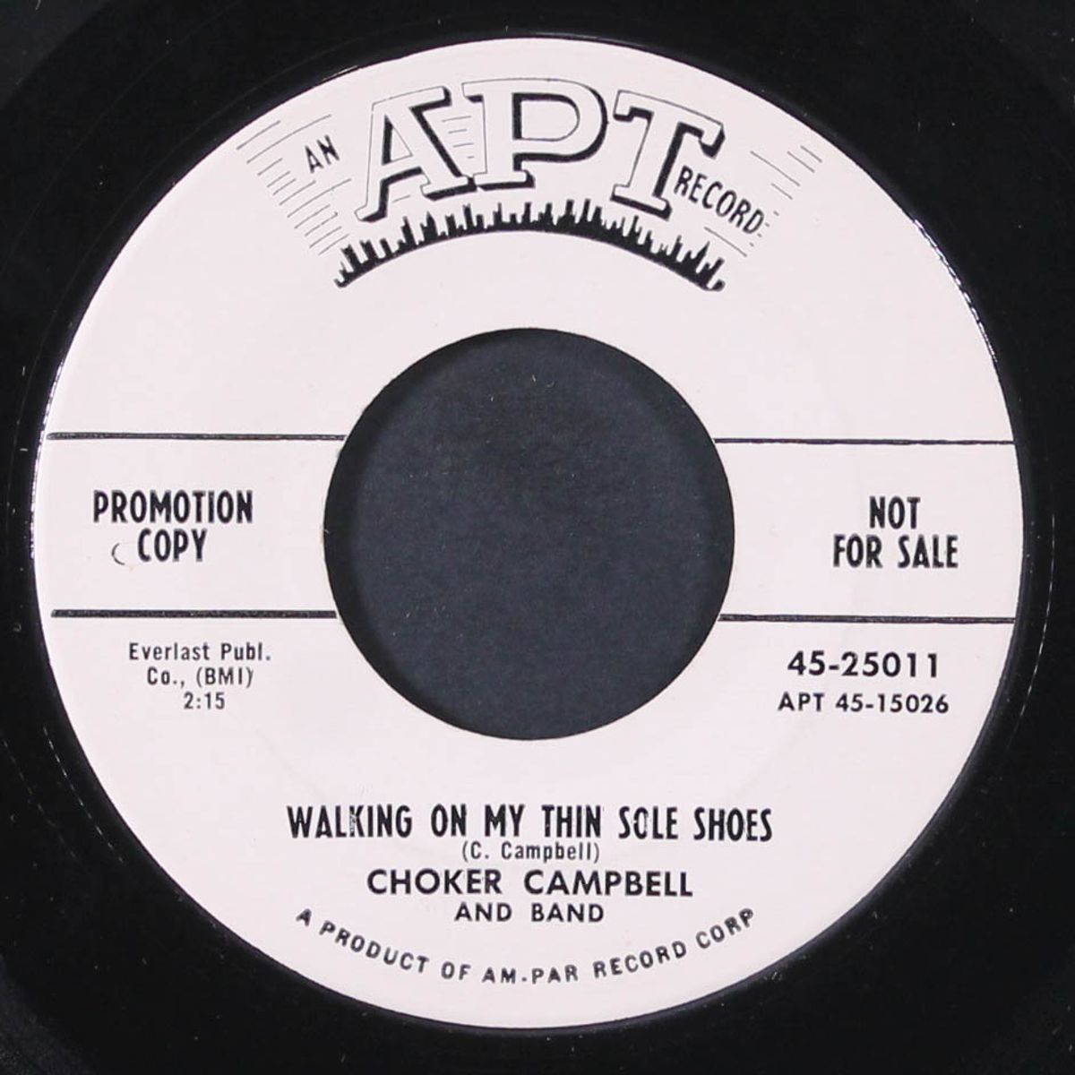 walking on thin sole shoes / walk awhile by CHOKER CAMPBELL