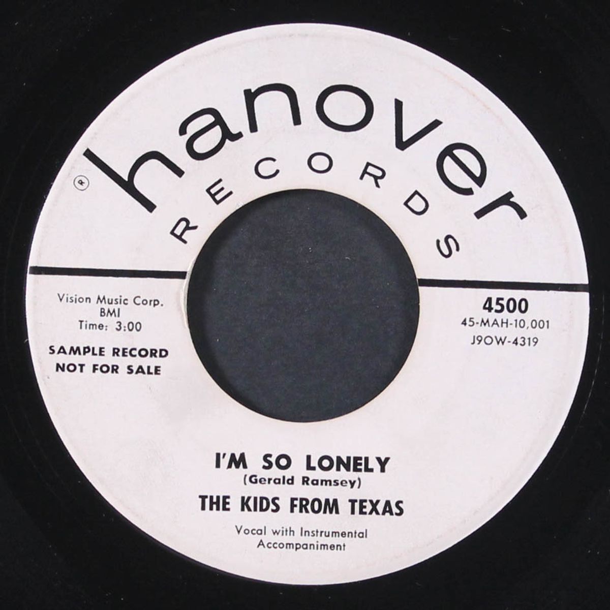 long legged linda / i'm so lonely by KIDS FROM TEXAS