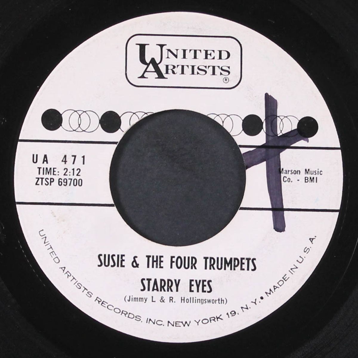 starry eyes / blue little girl by SUSIE & FOUR TRUMPETS