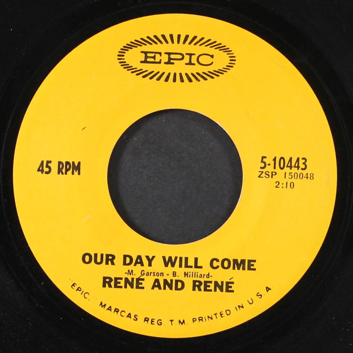muchachita / our day will come by RENE & RENE