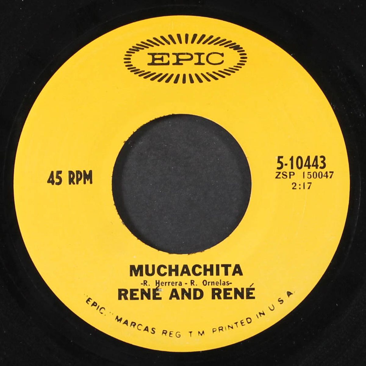 muchachita / our day will come by RENE & RENE