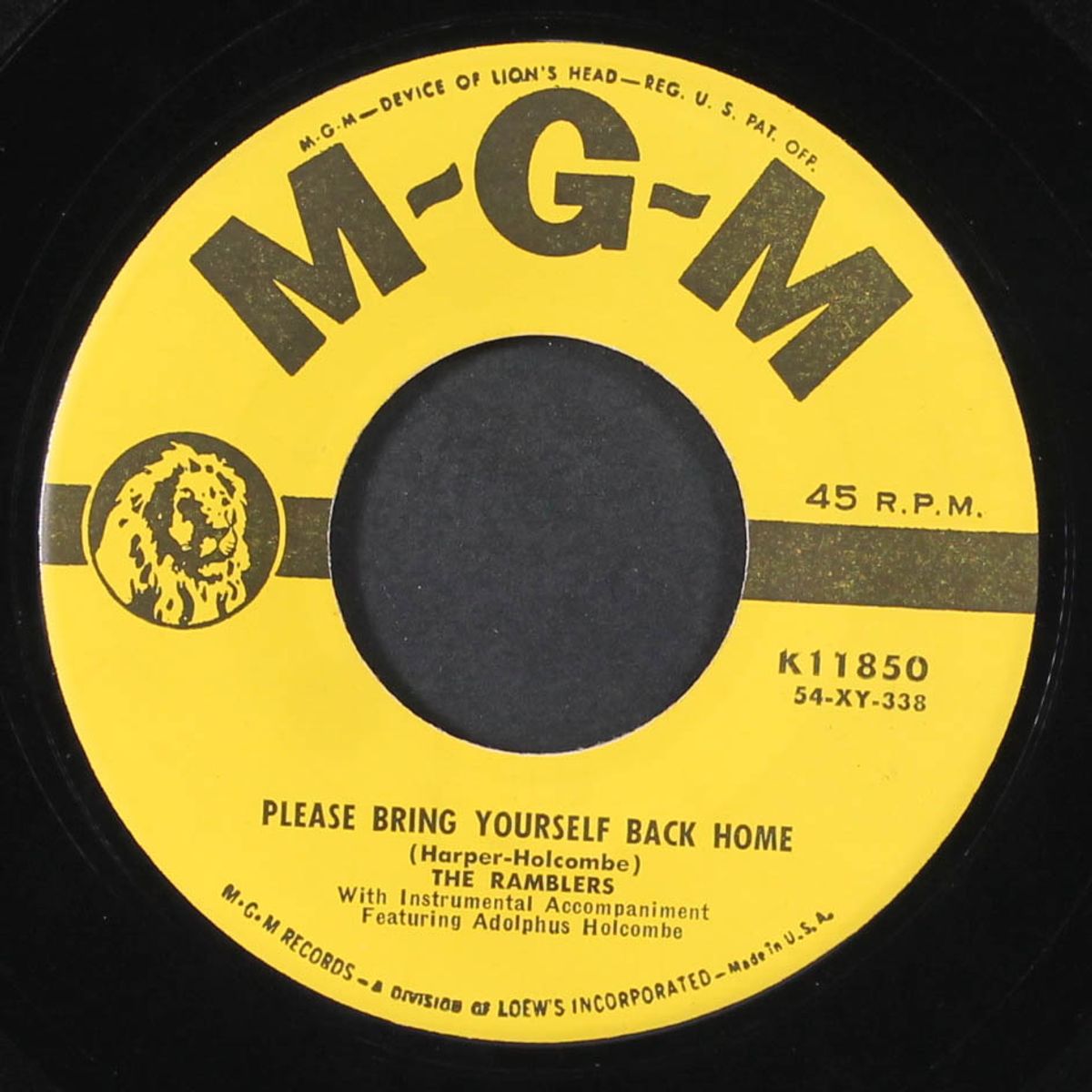 please bring yourself back home / vadunt-un-va-da song by RAMBLERS