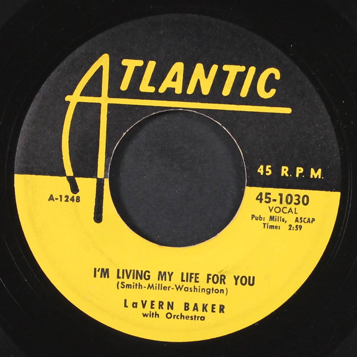 i'm living my life for you / i can't hold out any longer by LAVERN BAKER