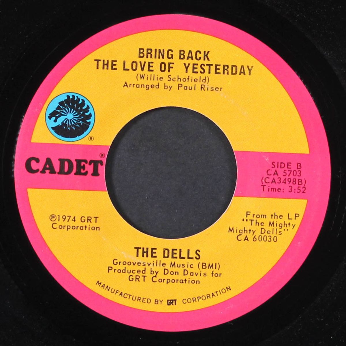 learning to love you was easy / bring back the love of yesterday by DELLS
