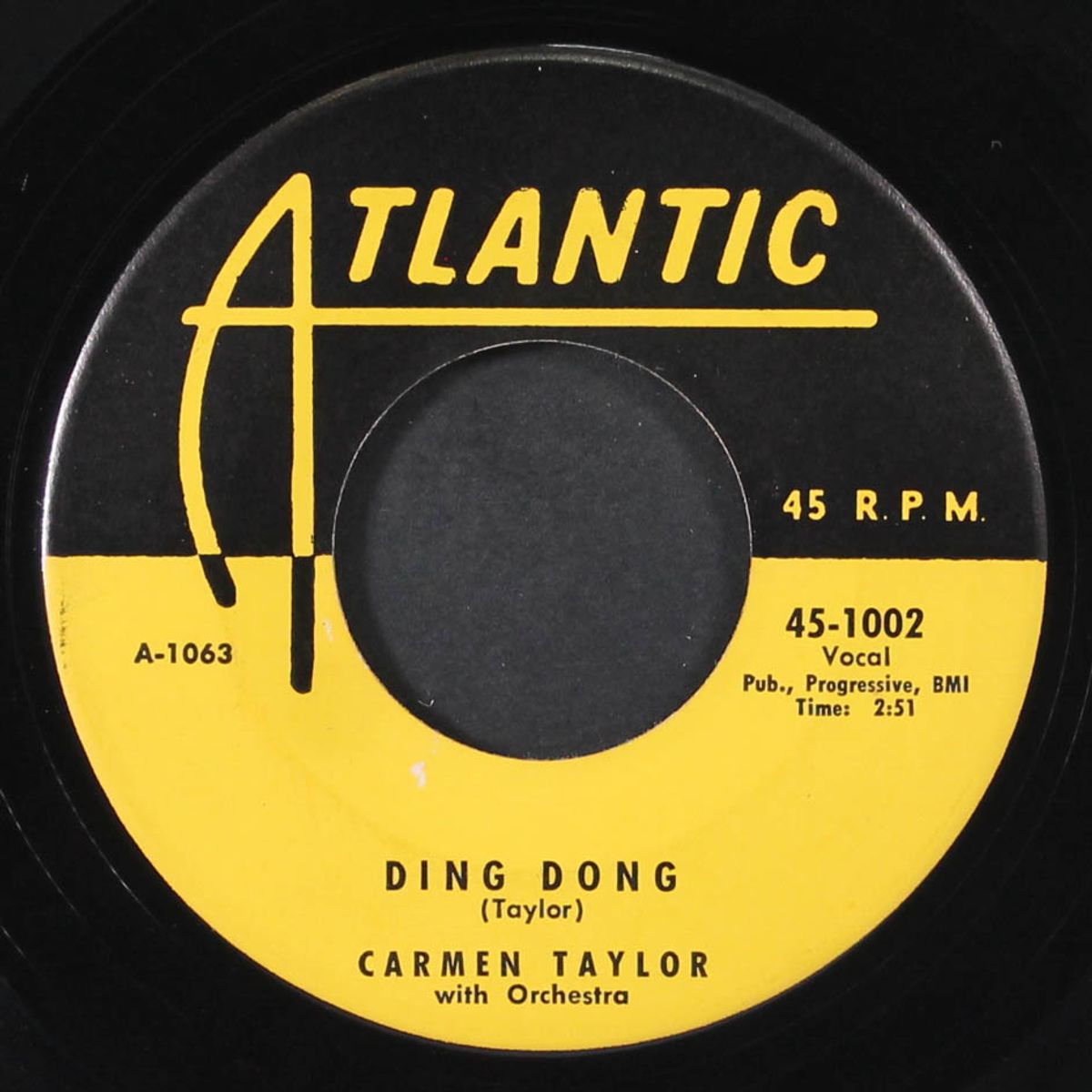 lovin' daddy / ding dong by CARMEN TAYLOR