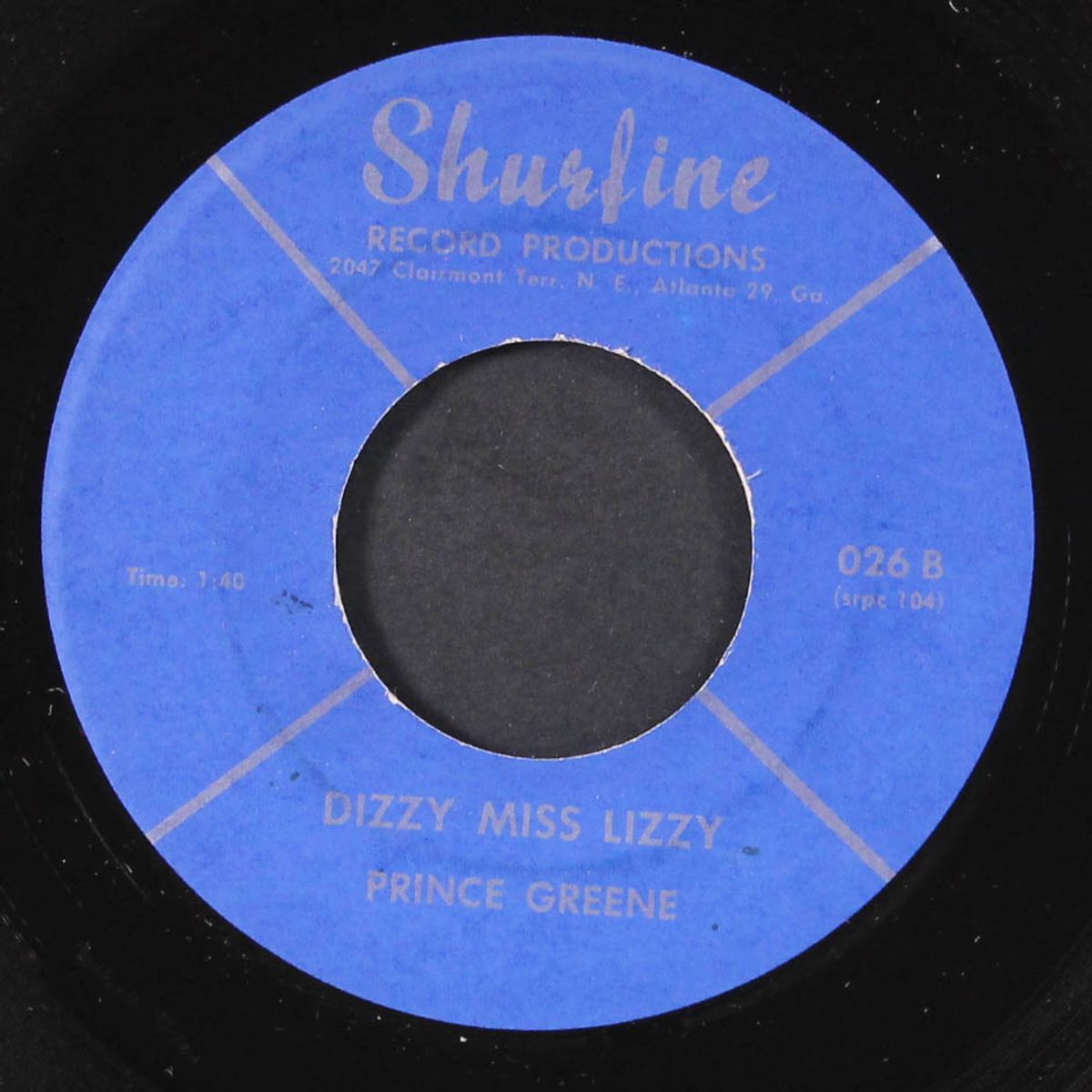 dizzy miss lizzy / please tell me by PRINCE GREENE