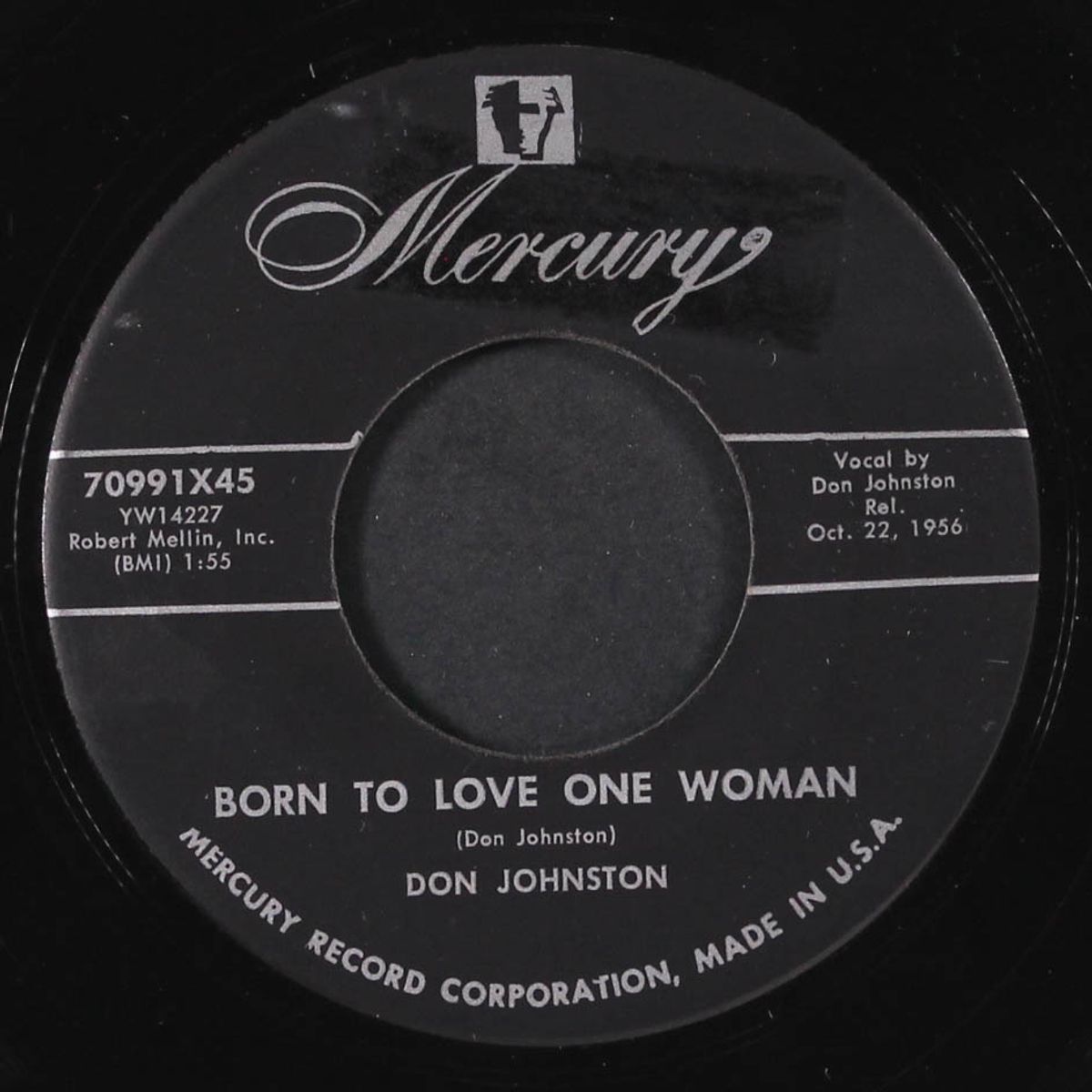 born to love one woman / how many by DON JOHNSTON