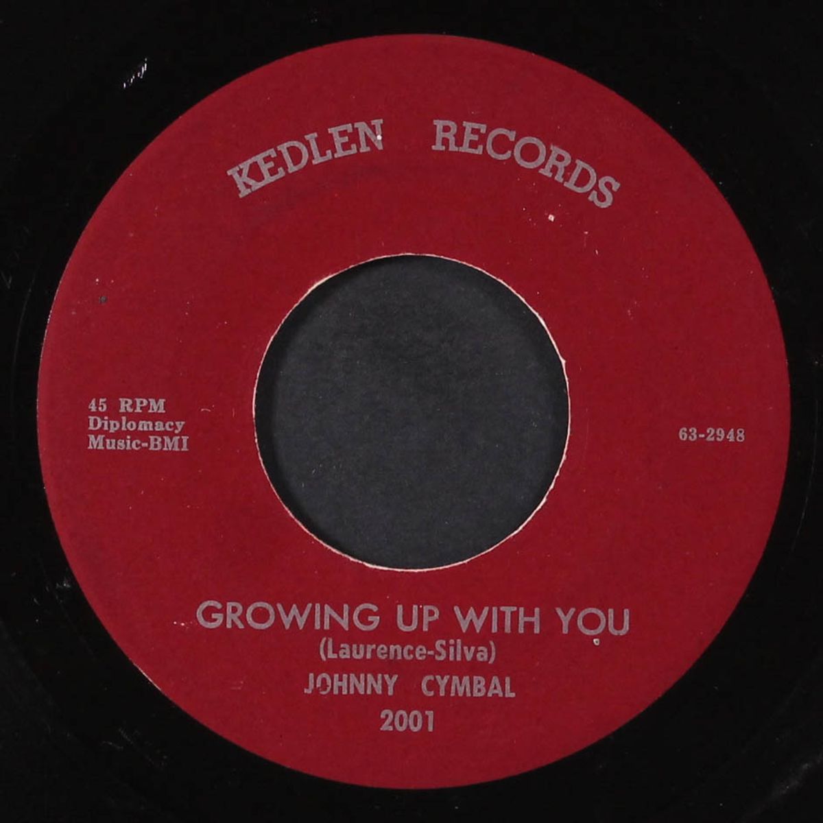bachelor man / growing up with you by JOHNNY CYMBAL