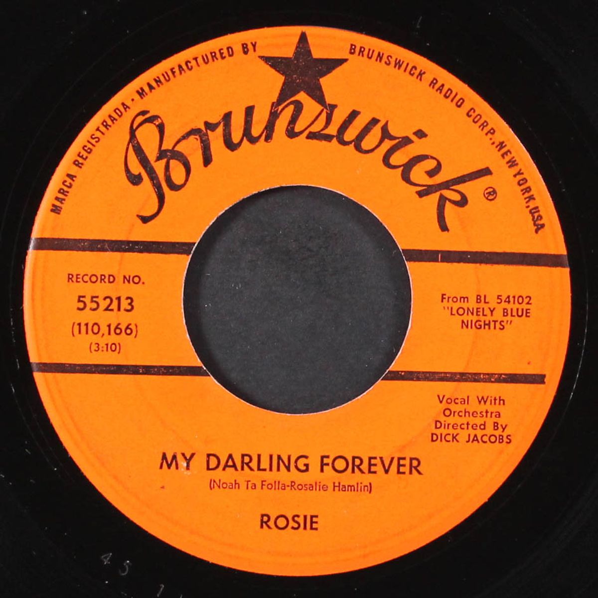 my darling forever / the time is near by ROSIE