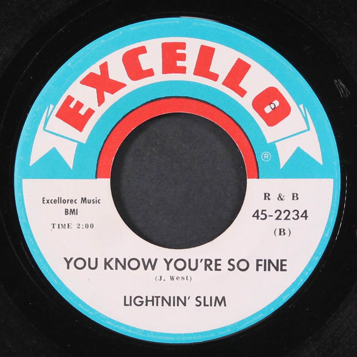 you know you're so fine / loving around the clock by LIGHTNIN' SLIM