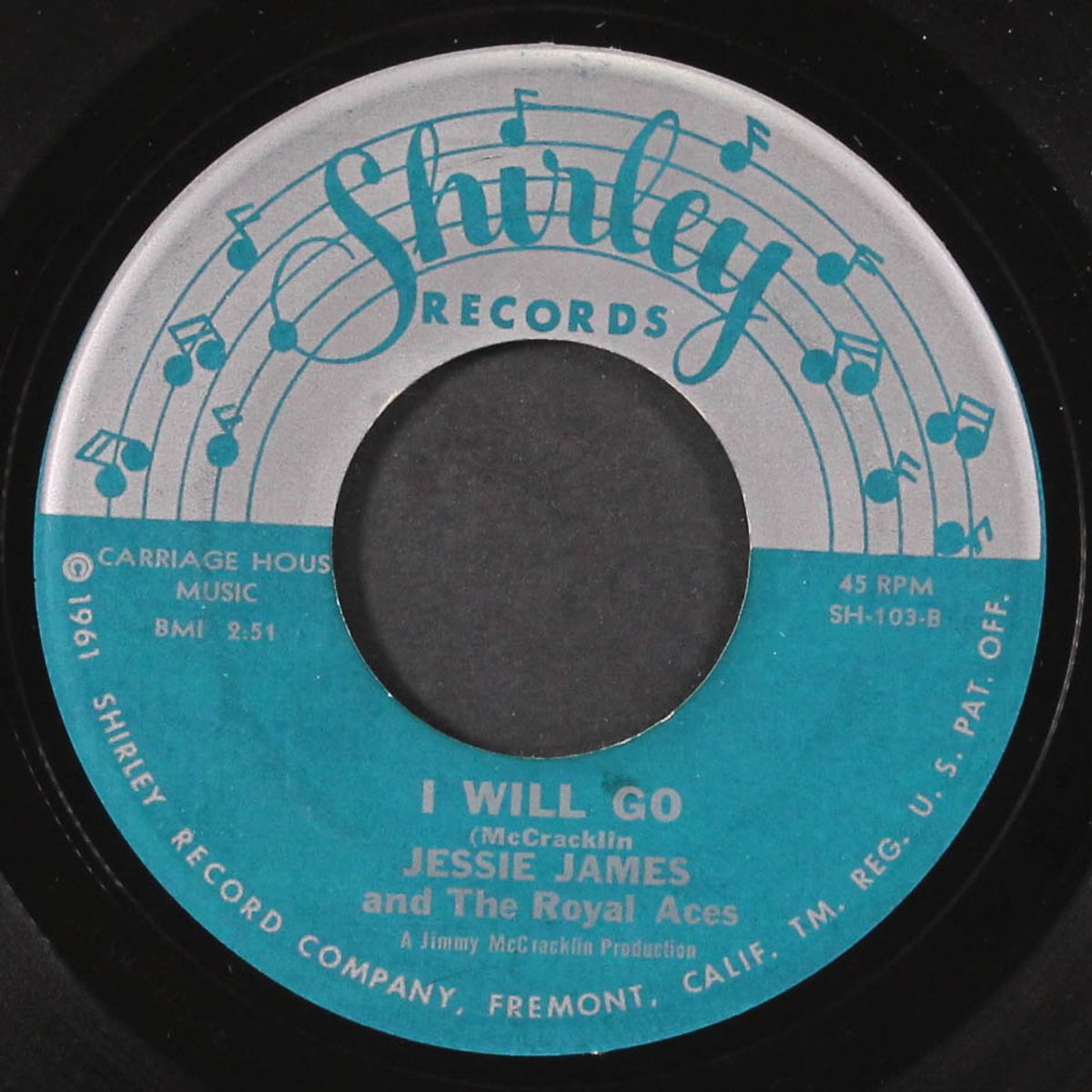 i will go / cha cha minnie by JESSIE JAMES & ROYAL ACES