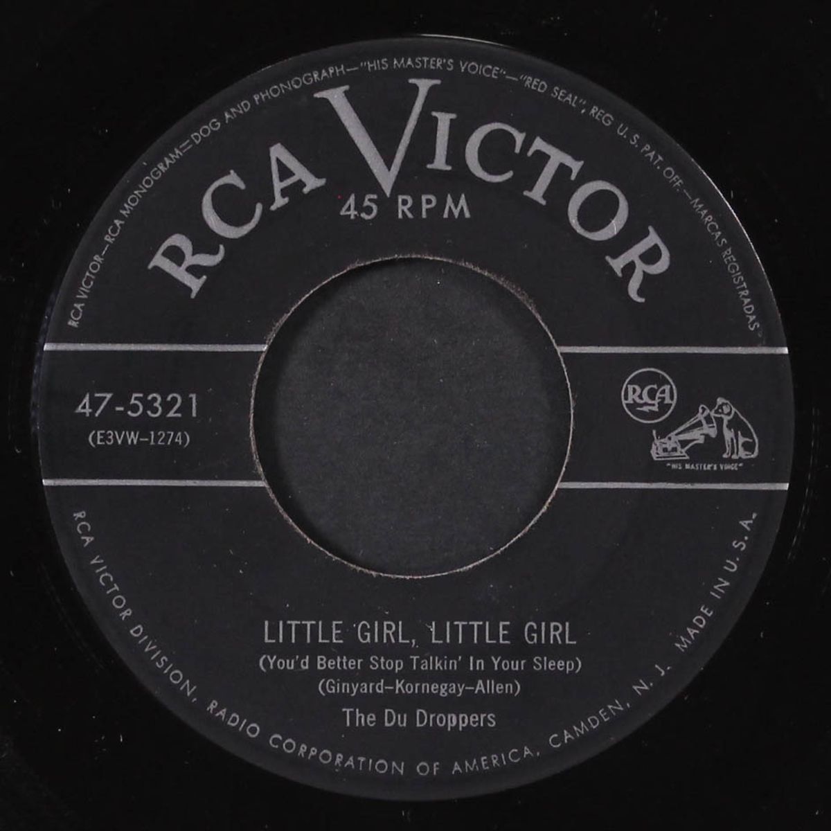 i found out / little girl, little girl by DU DROPPERS