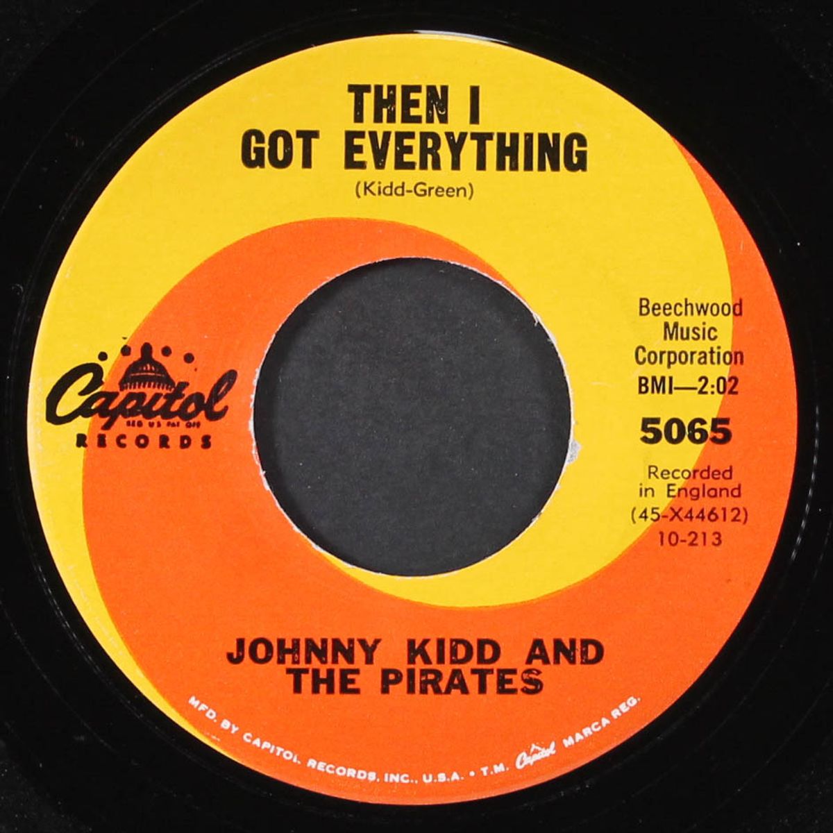 i'll never get over you / then i got everything by JOHNNY KIDD & PIRATES