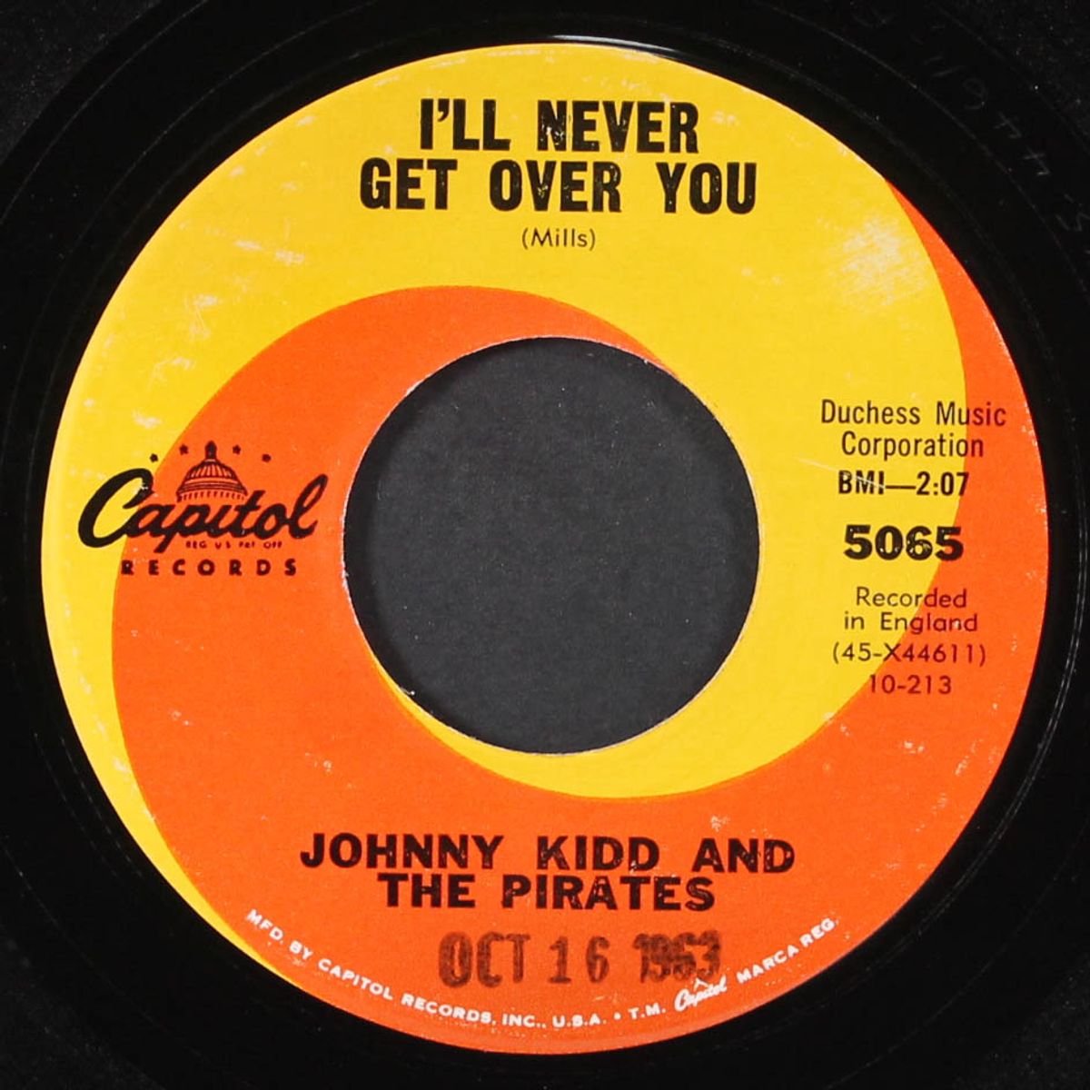 i'll never get over you / then i got everything by JOHNNY KIDD & PIRATES